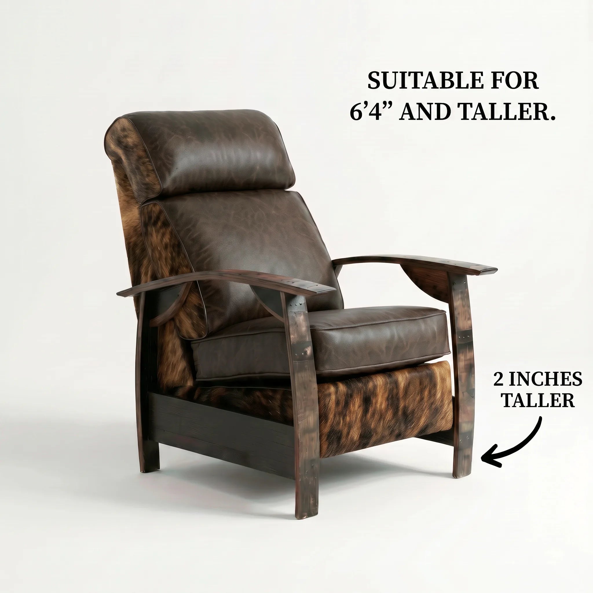 Bad Ass Recliners 01 Big And Tall Brindle Hide Hero Angle Closed W Text Edit