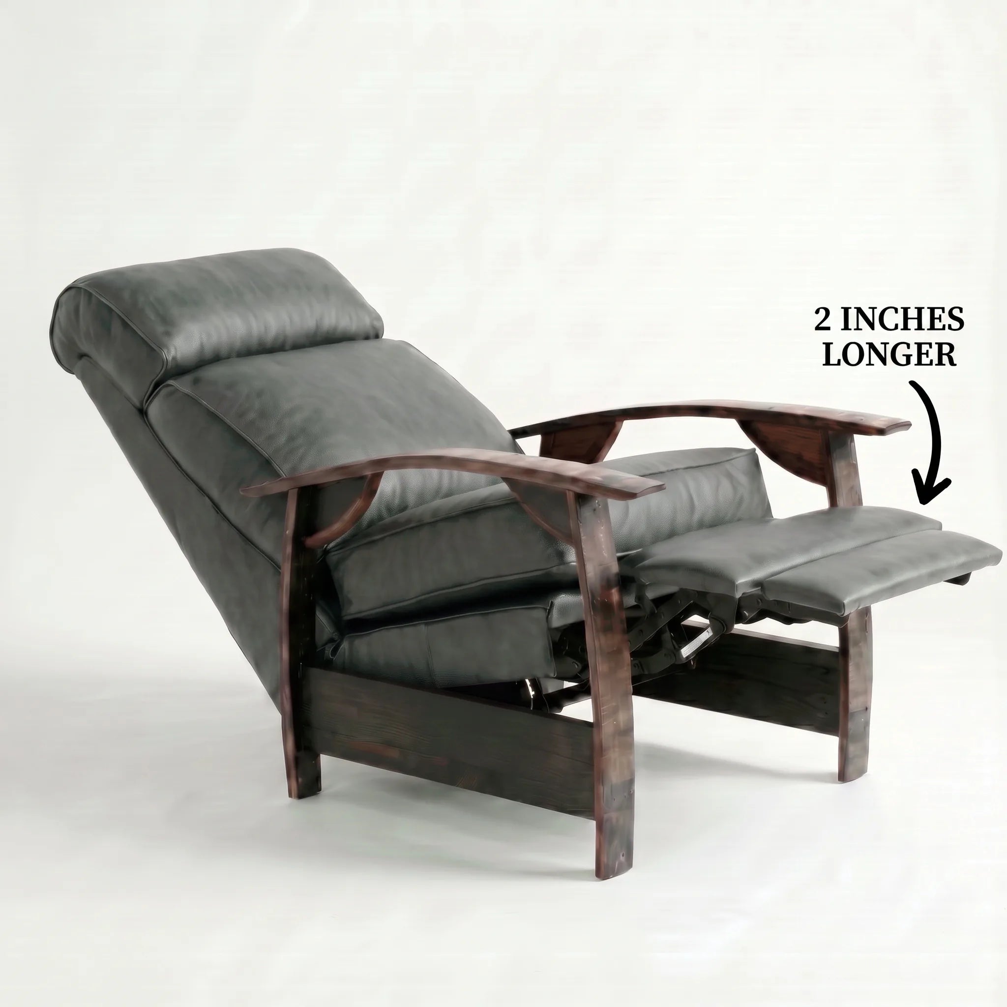 Bad Ass Recliners 02 Big And Tall Gray Hero Angle Reclined W Text Edit