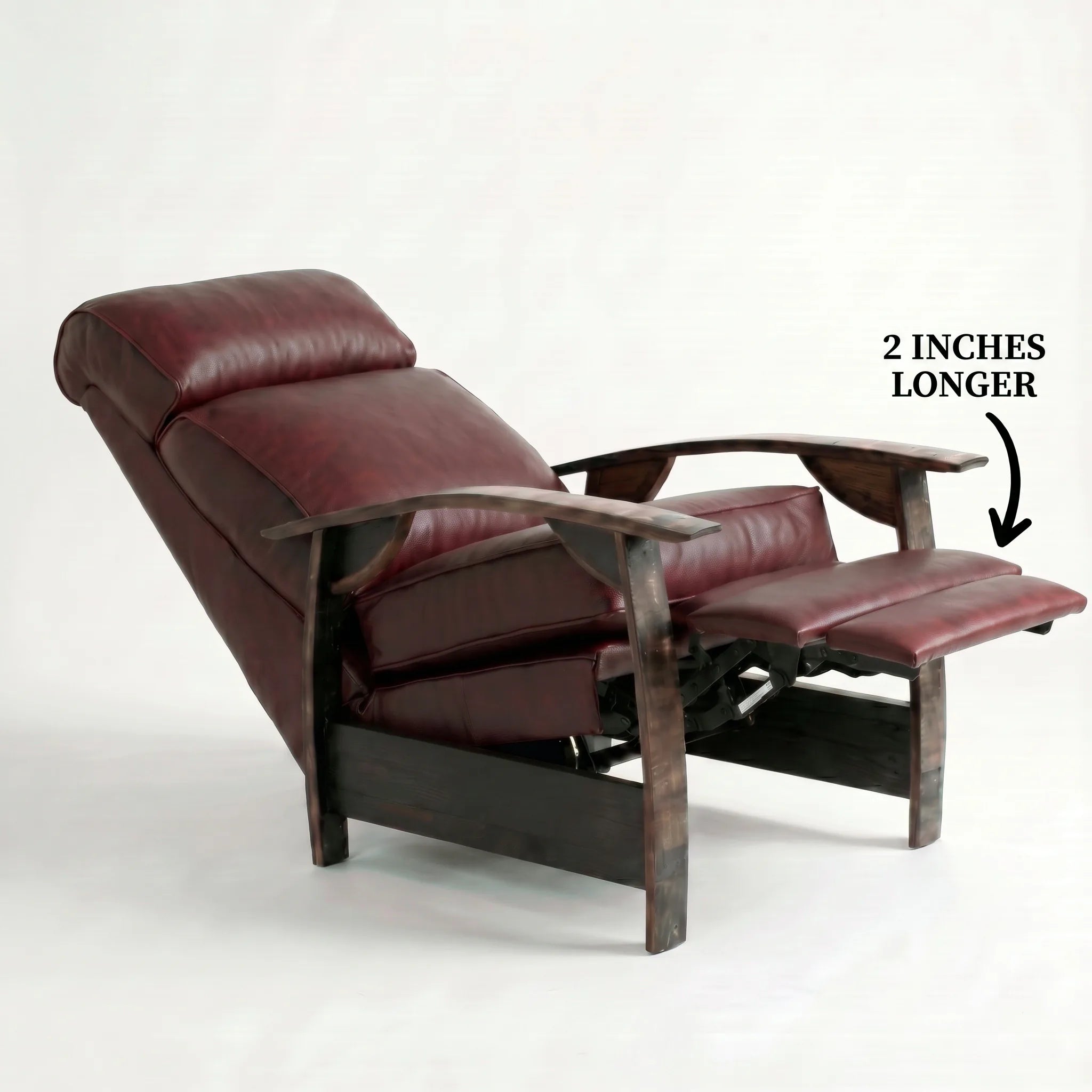 Bad Ass Recliners 02 Big And Tall Oxblood Hero Angle Reclined W Text Edit