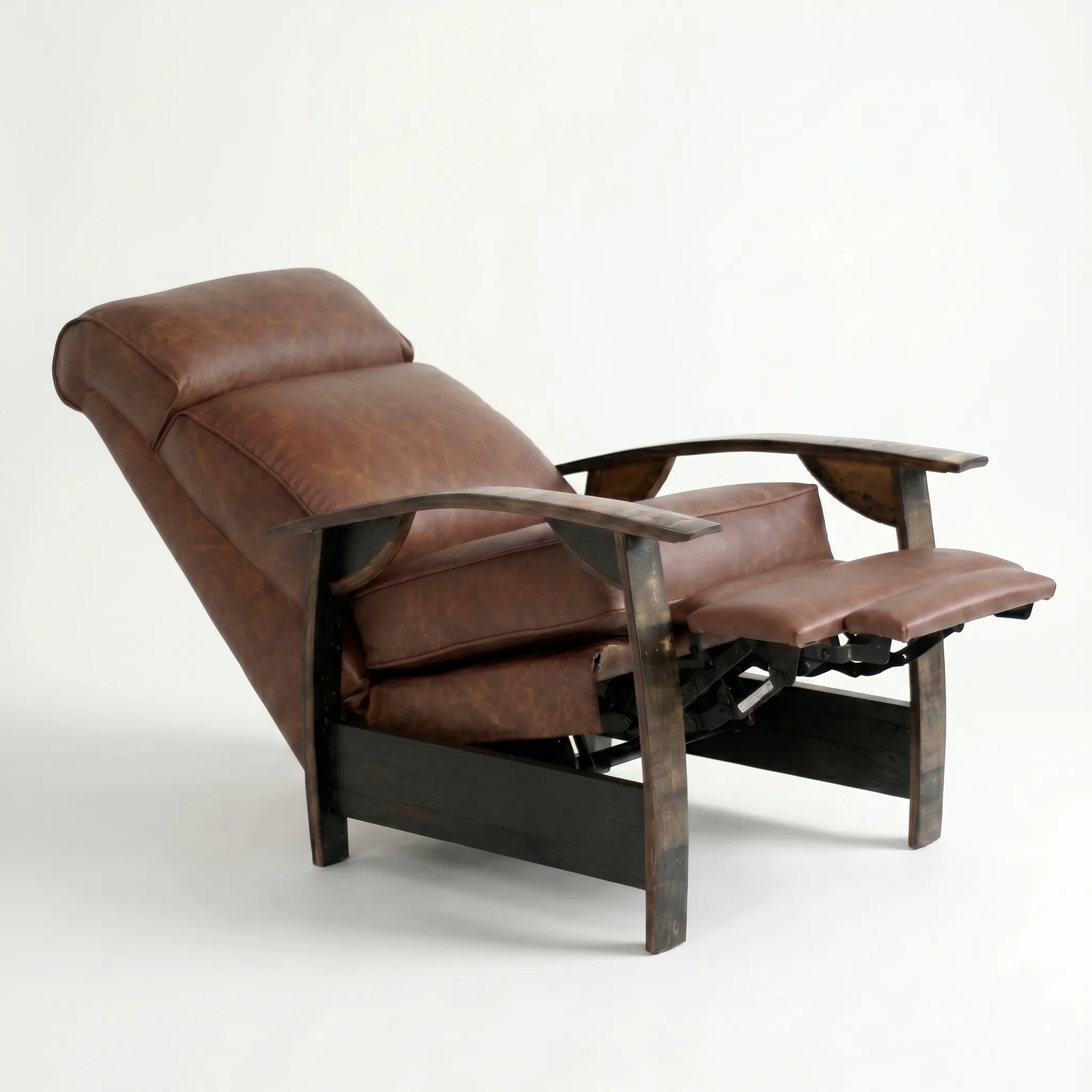 Bad Ass Recliners 02 Saloon Whiskey Hero Angle Reclined