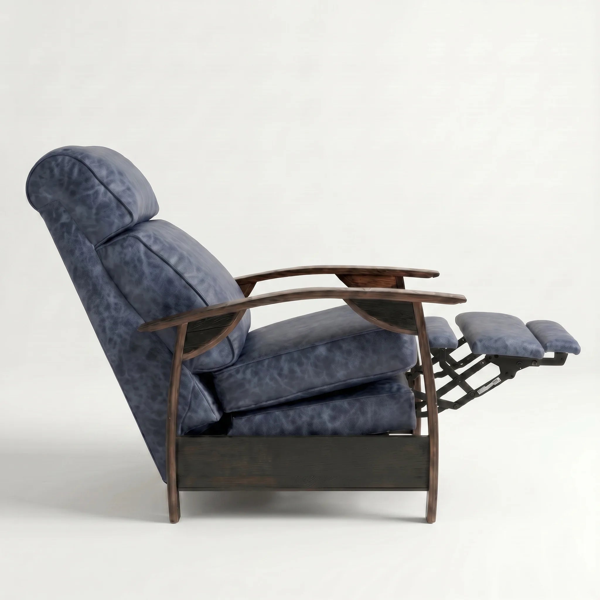 Bad Ass Recliners 04 Saloon Jeans Side On Reclined Pos
