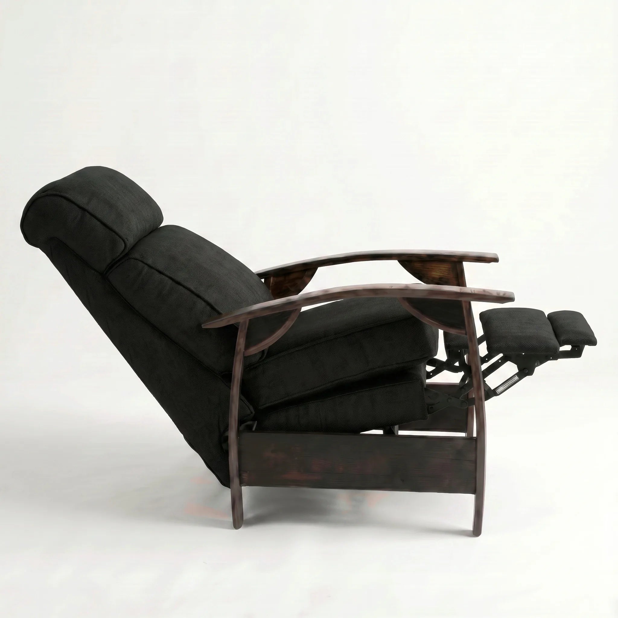 Bad Ass Recliners 05 Big And Tall Black Plush Fabric Side On Reclined Pos3 Edit
