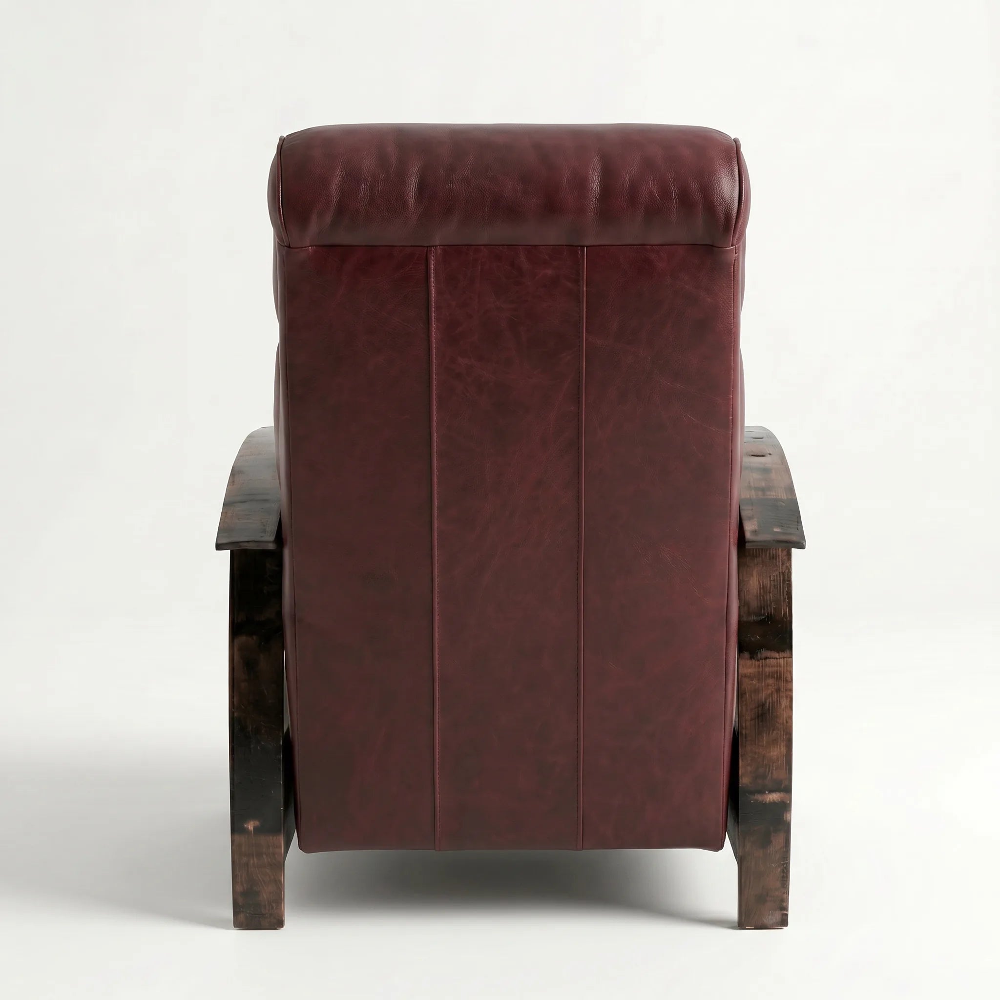 Bad Ass Recliners 06 Saloon Oxblood Back Closed