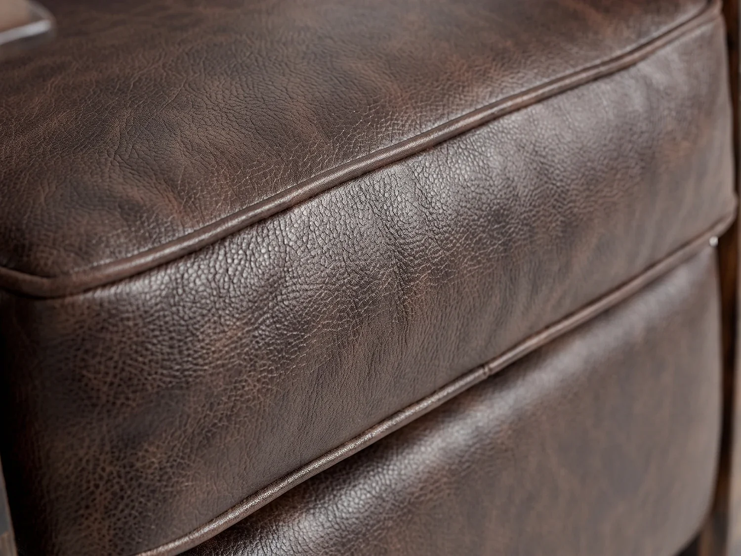 Bad Ass Recliners Leather Closeup