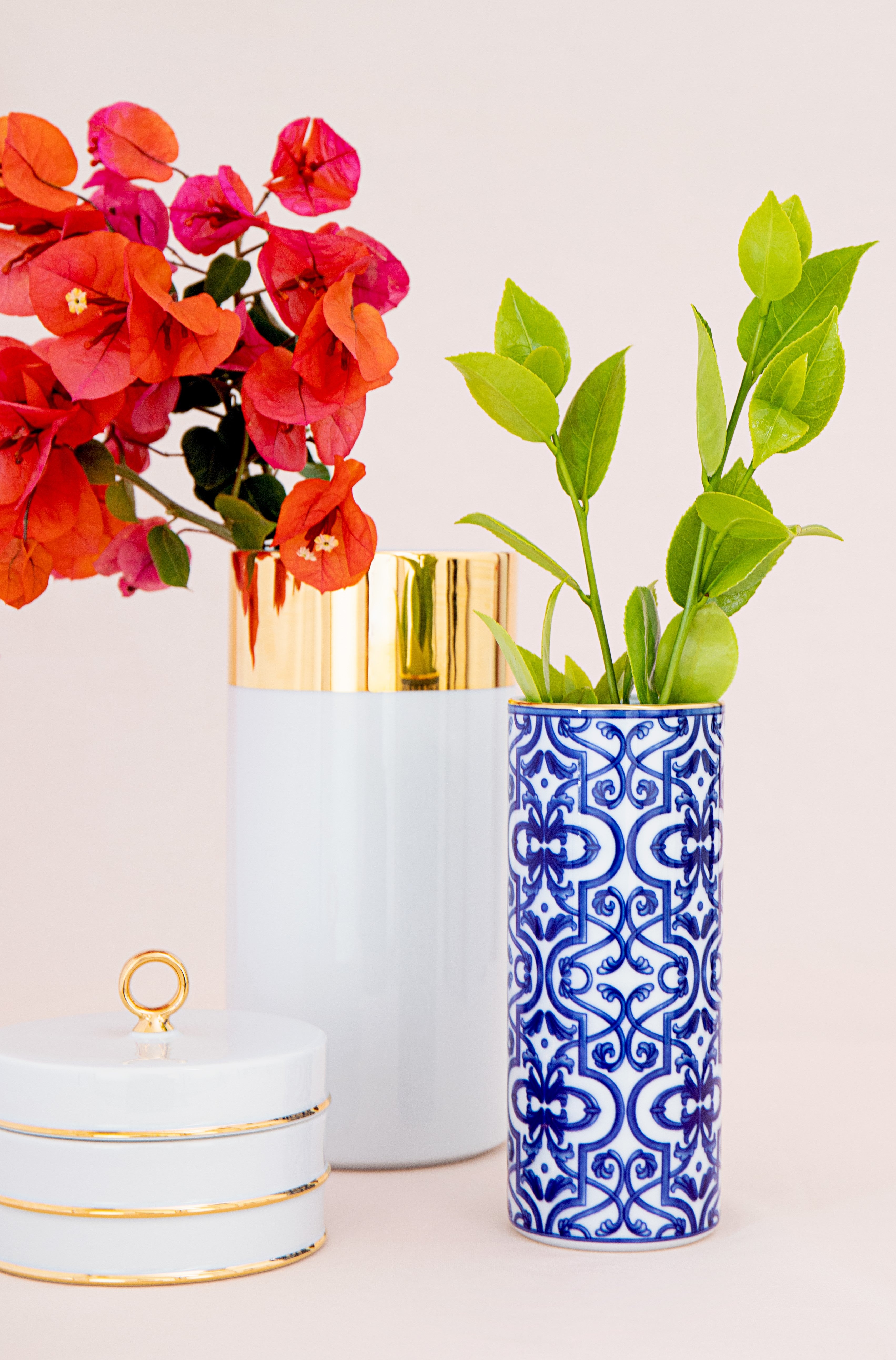 Casanoi Apollo Vase Gold Medio