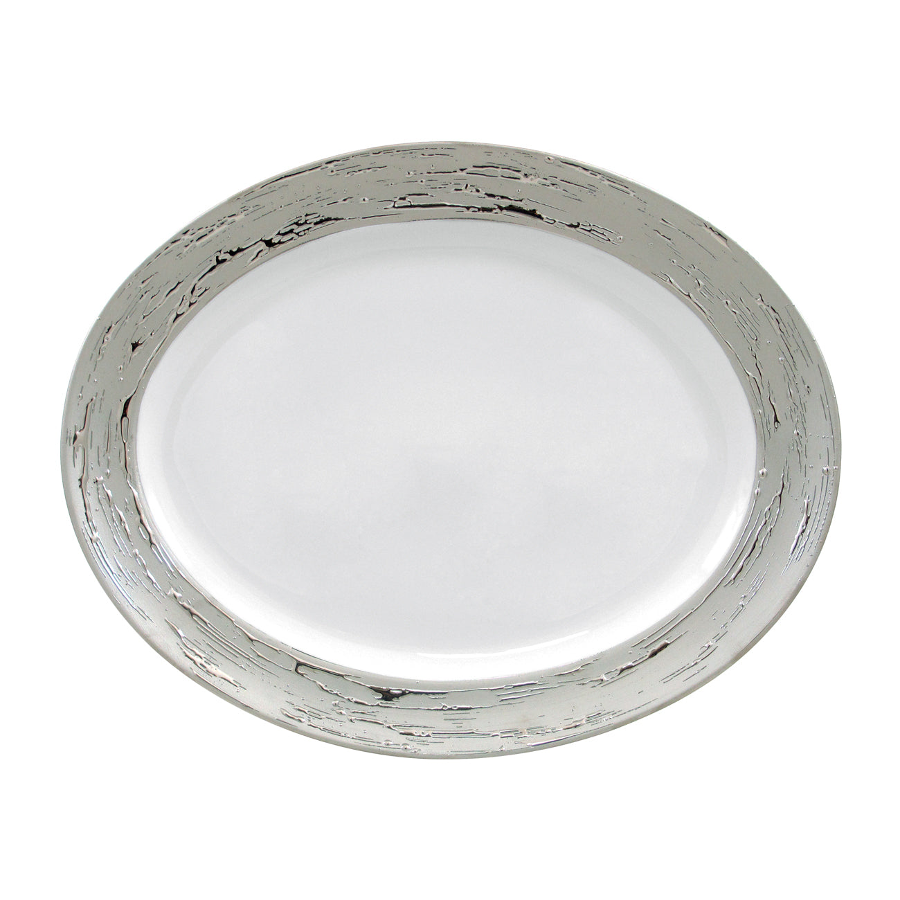 Casanoi Argentatus Medium Oval Platter 35cm
