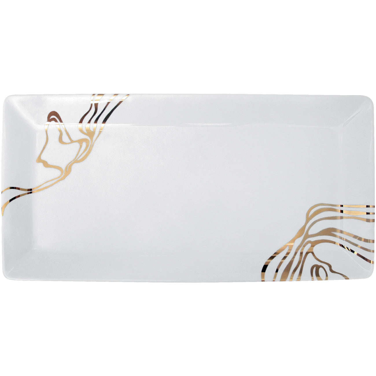 Casanoi Fiume Doro Rectangular Sandwich Tray