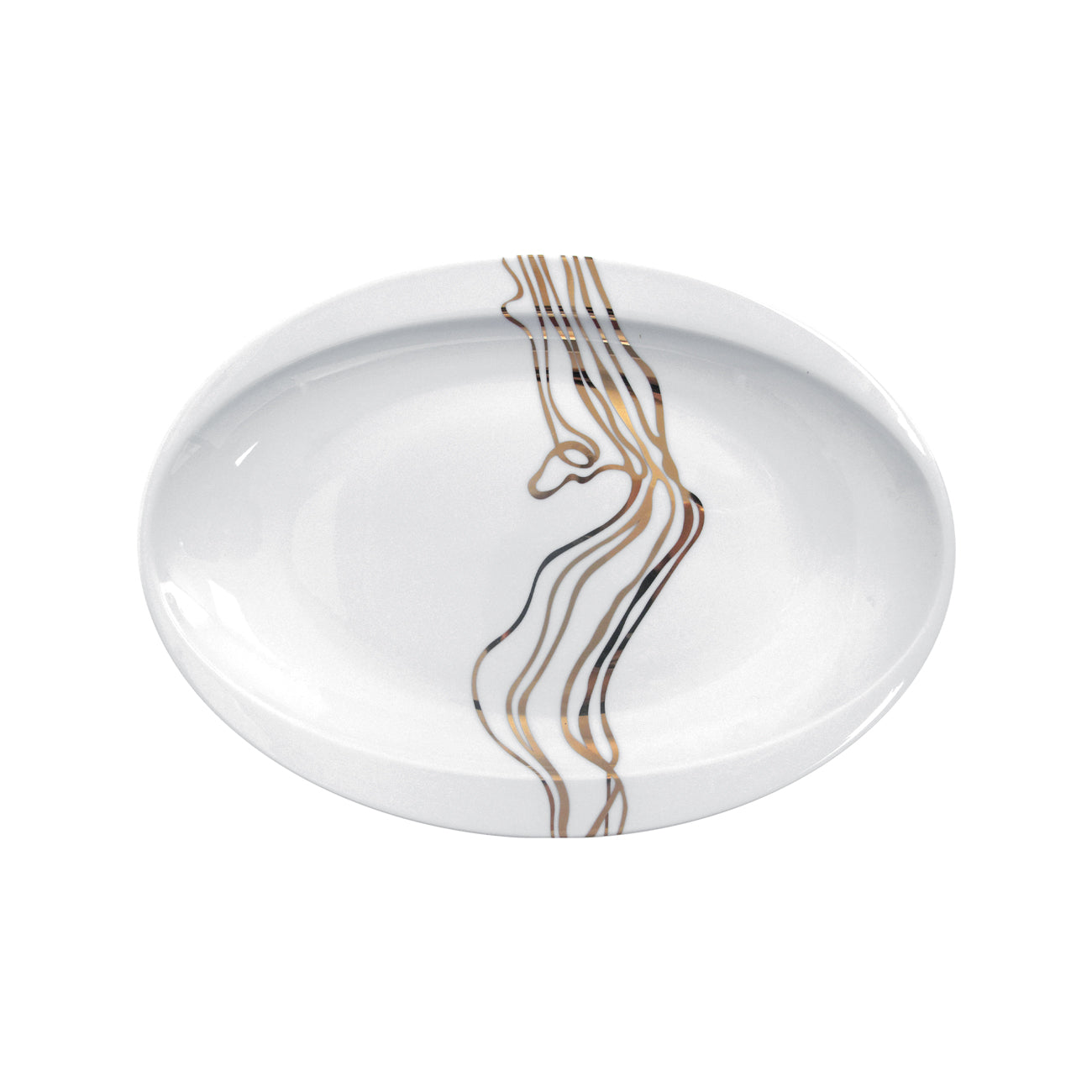 Casanoi Fiume Doro Small Oval Platter 1