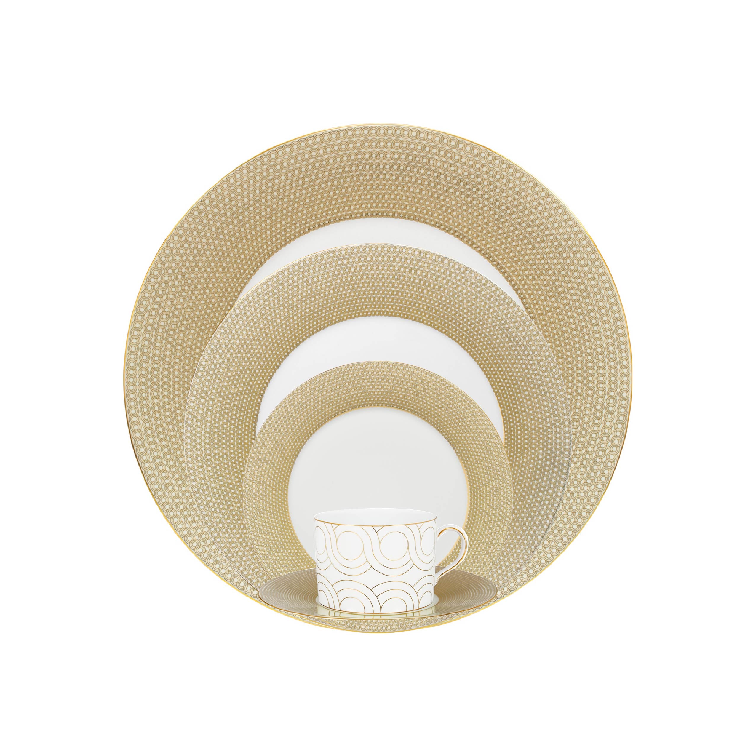 Casanoi Infinity 5 Piece Dinner Setting Pack Of 4