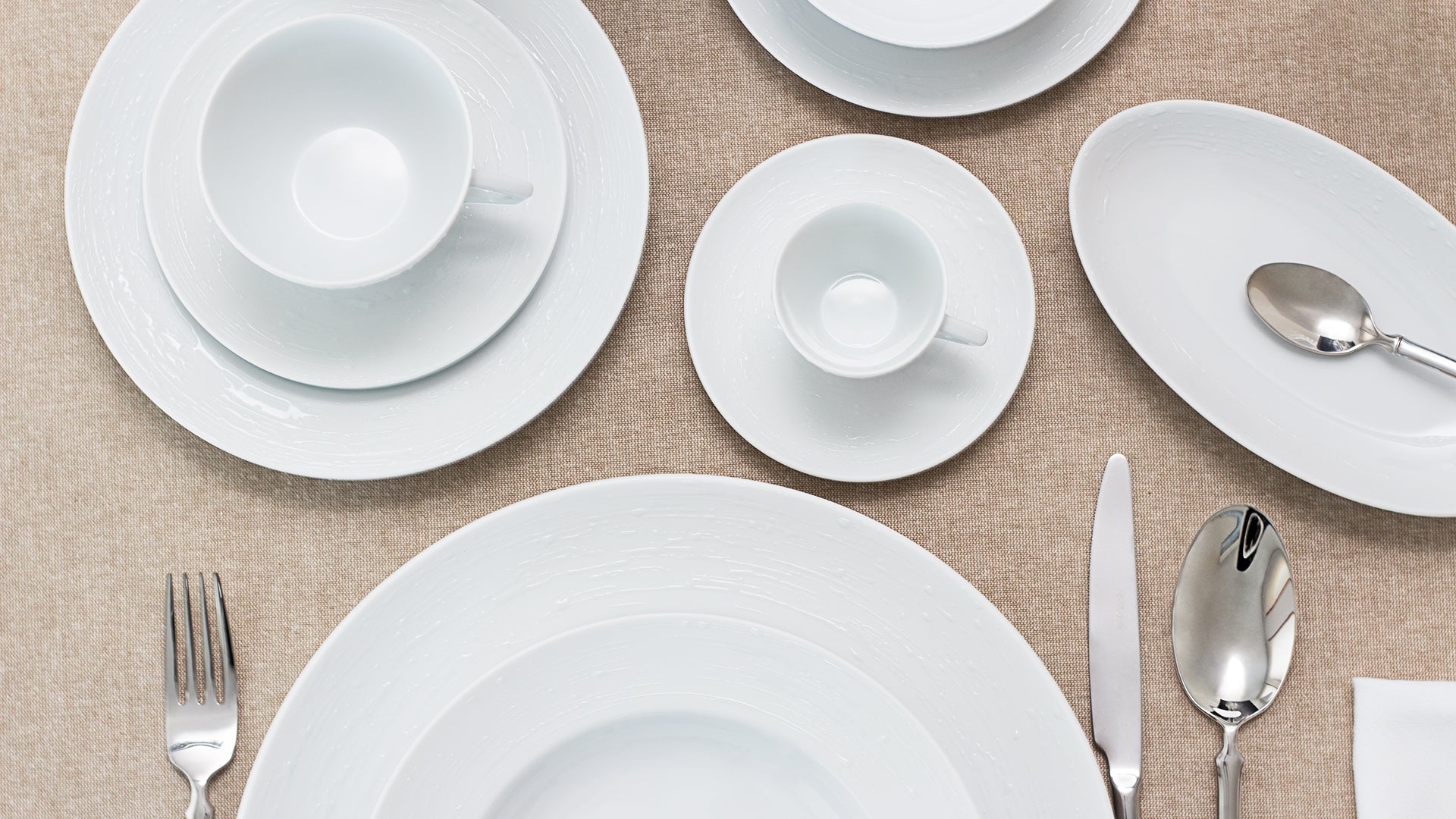 Casanoi White Tears Bread Butter Plate Set Of 4