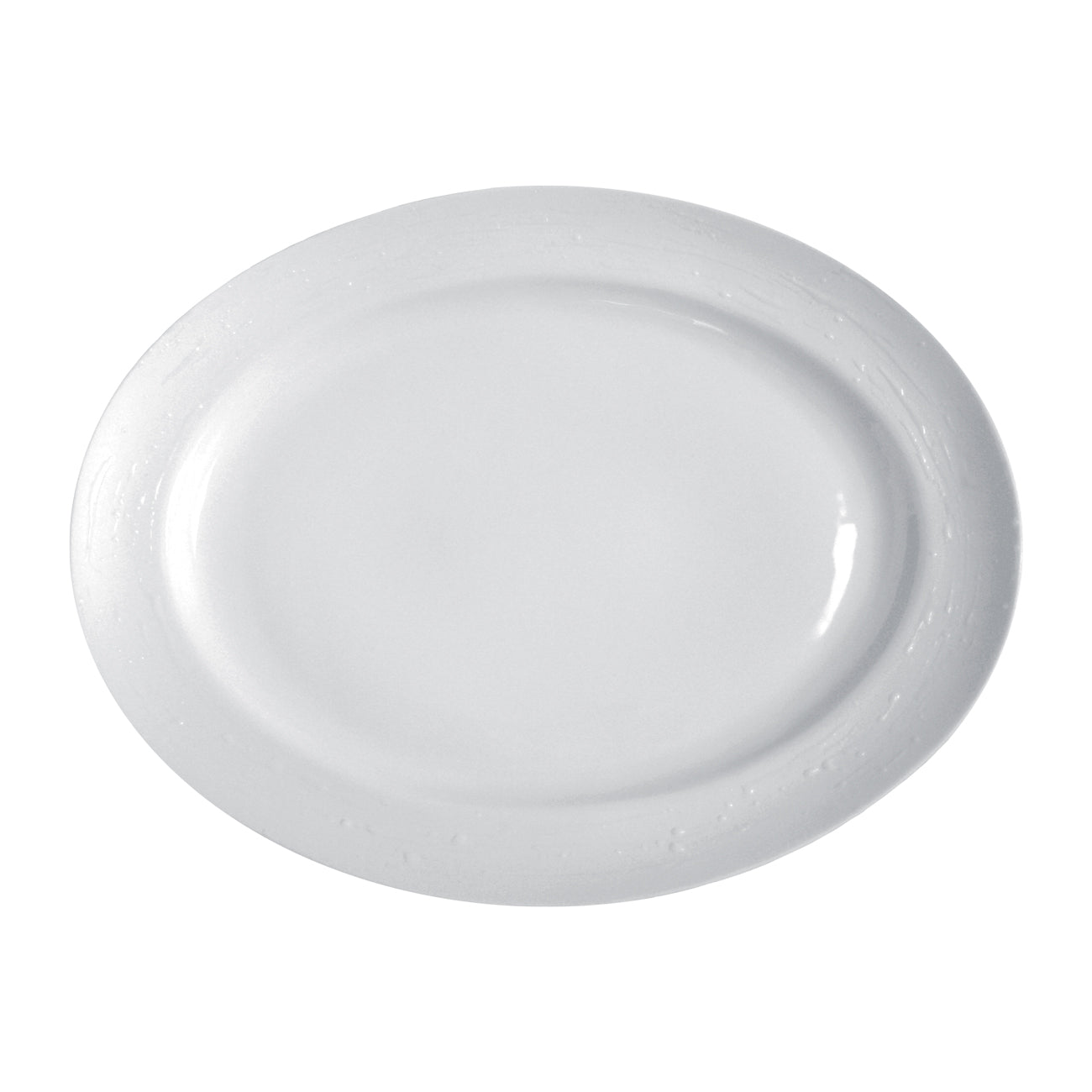 Casanoi White Tears Medium Oval Platter 35cm