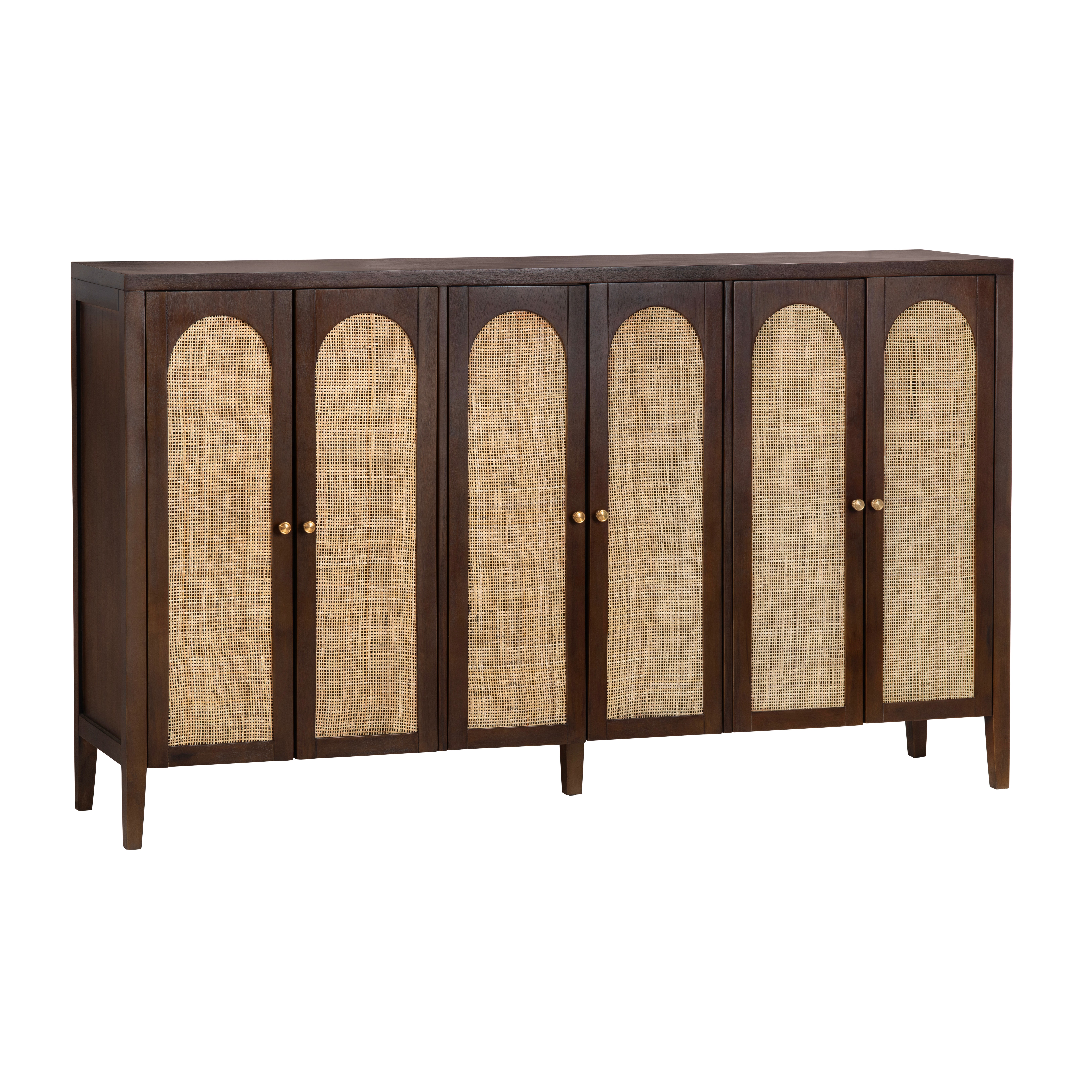 Crestview Acadian Six Door Cabinet