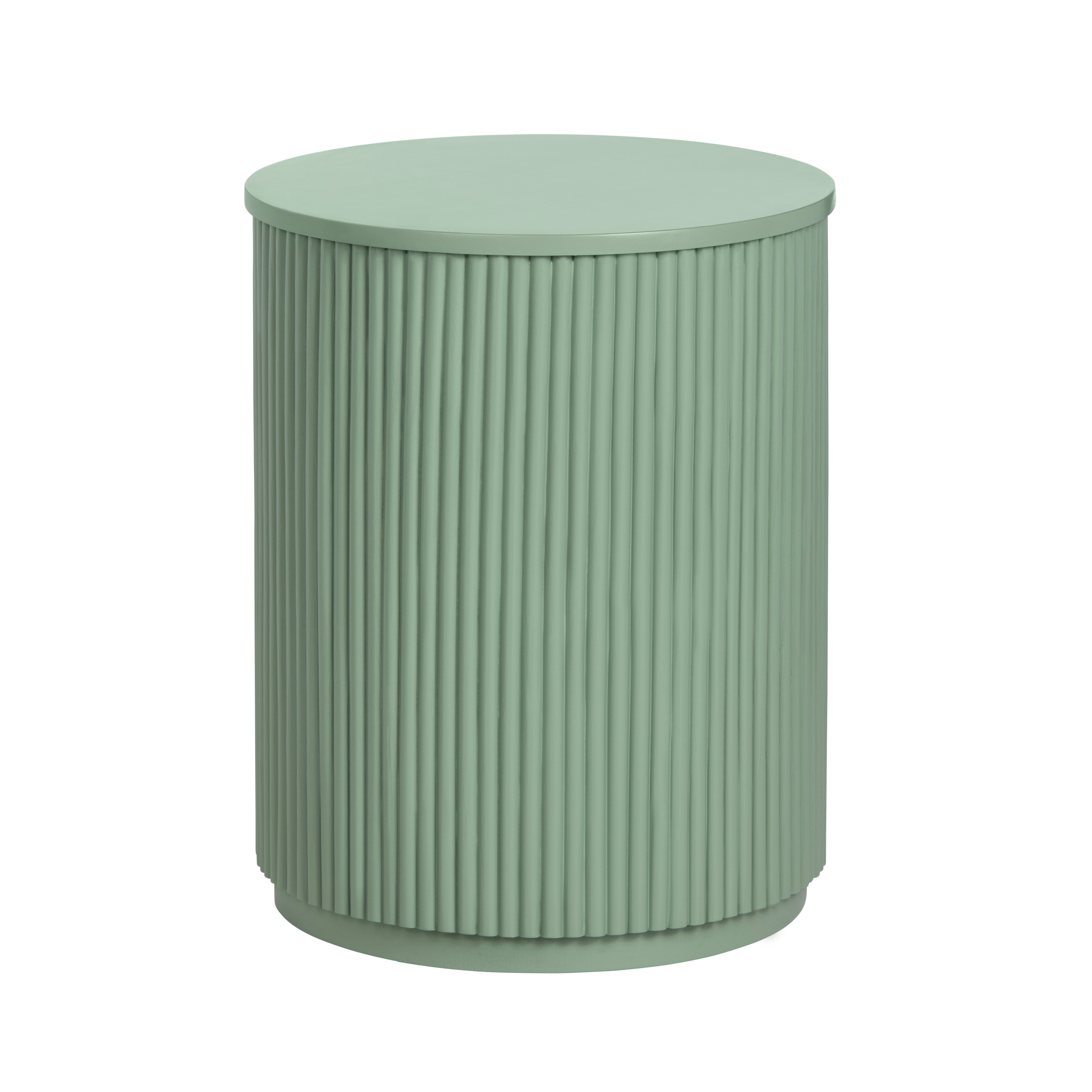 Crestview Astoria Accent Table Green
