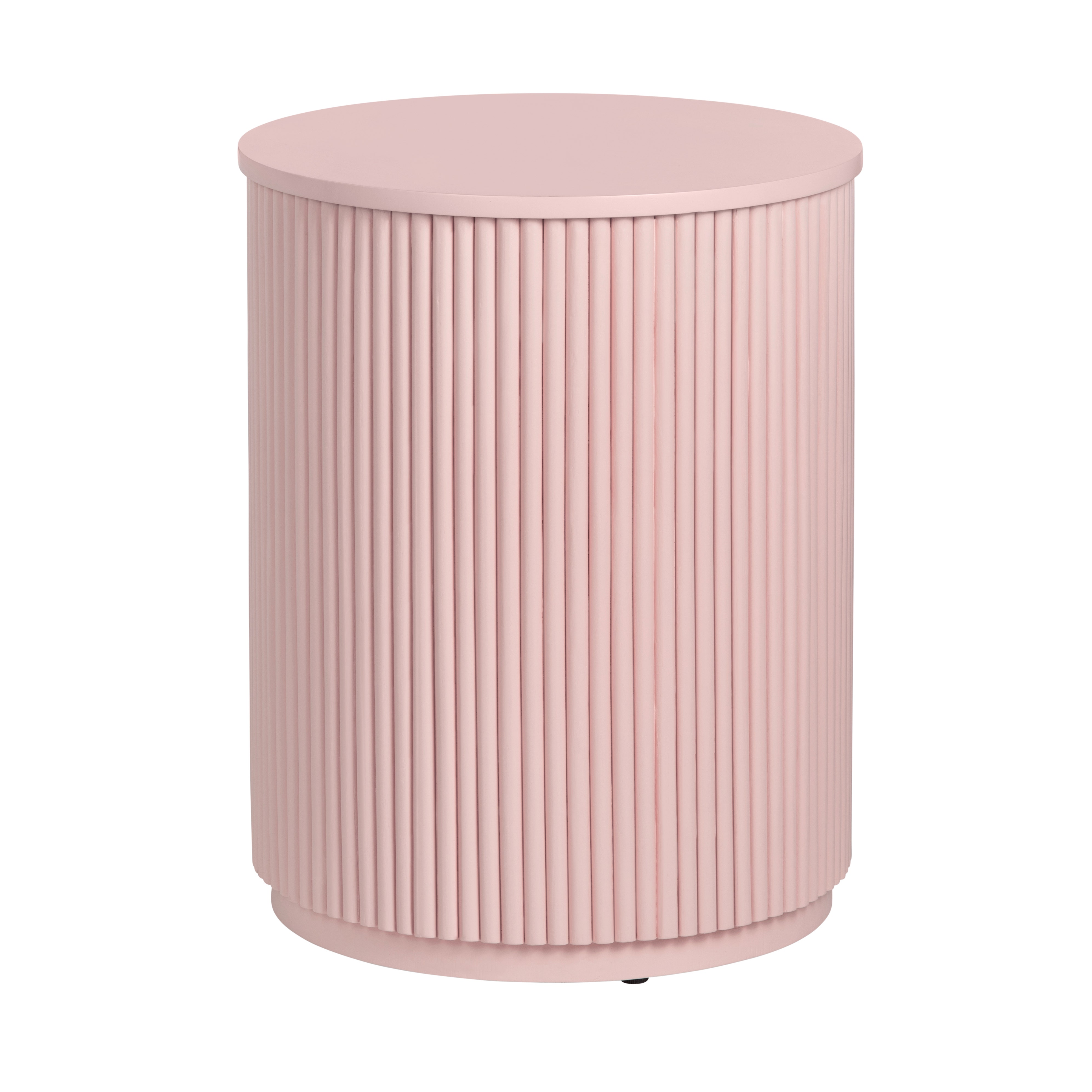 Crestview Astoria Accent Table Pink