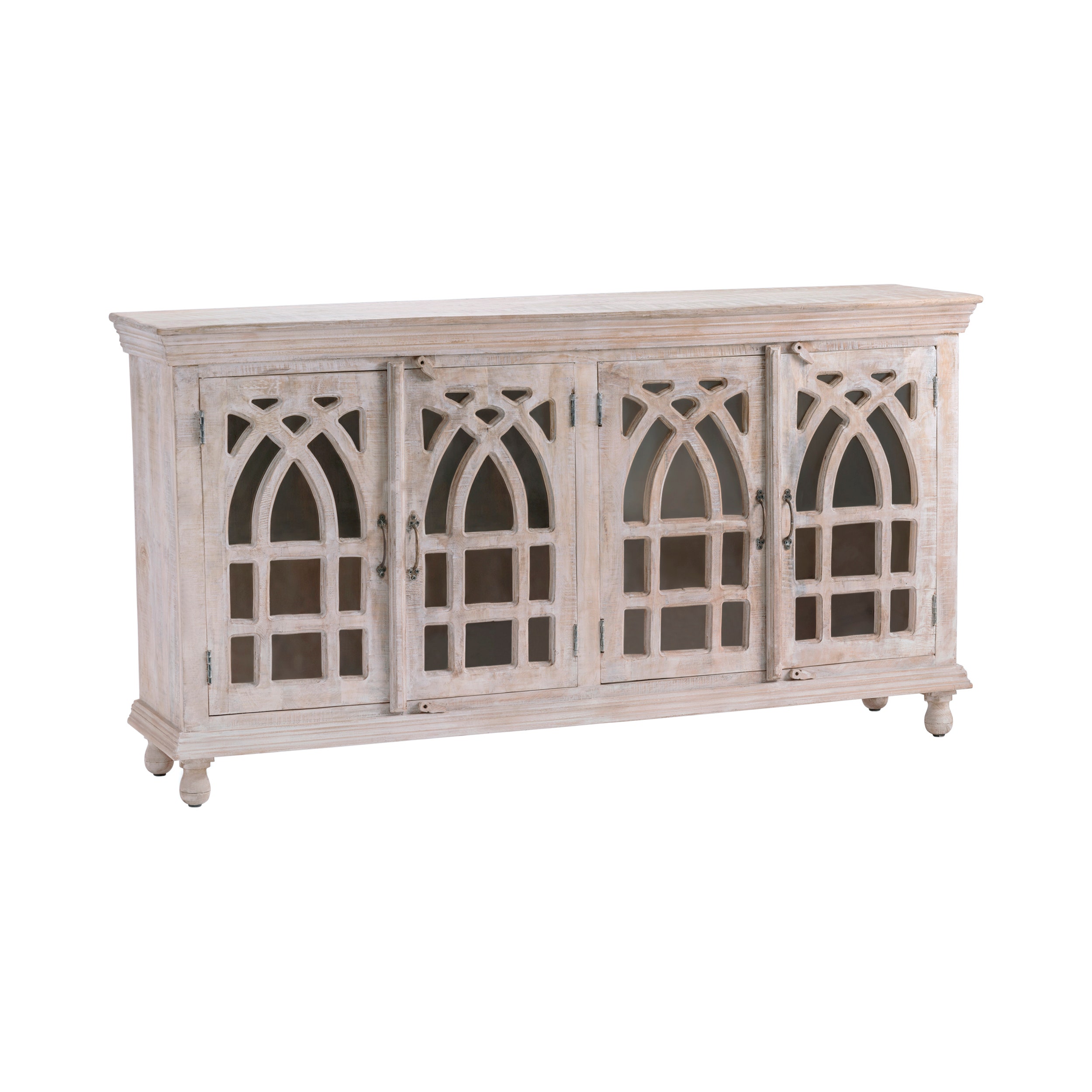 Crestview Bengal Manor Cathedral Sideboard