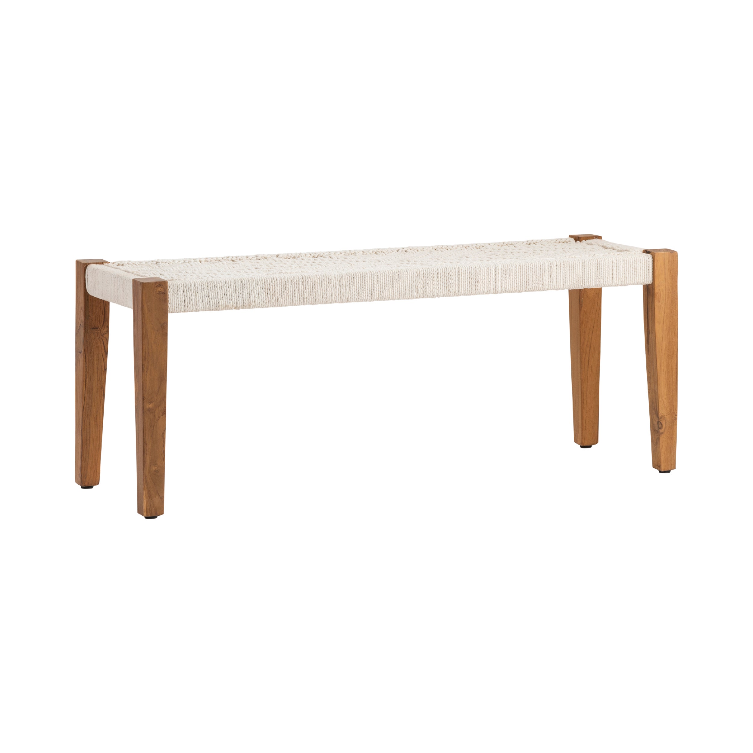 Crestview Bengal Manor Jute Bench