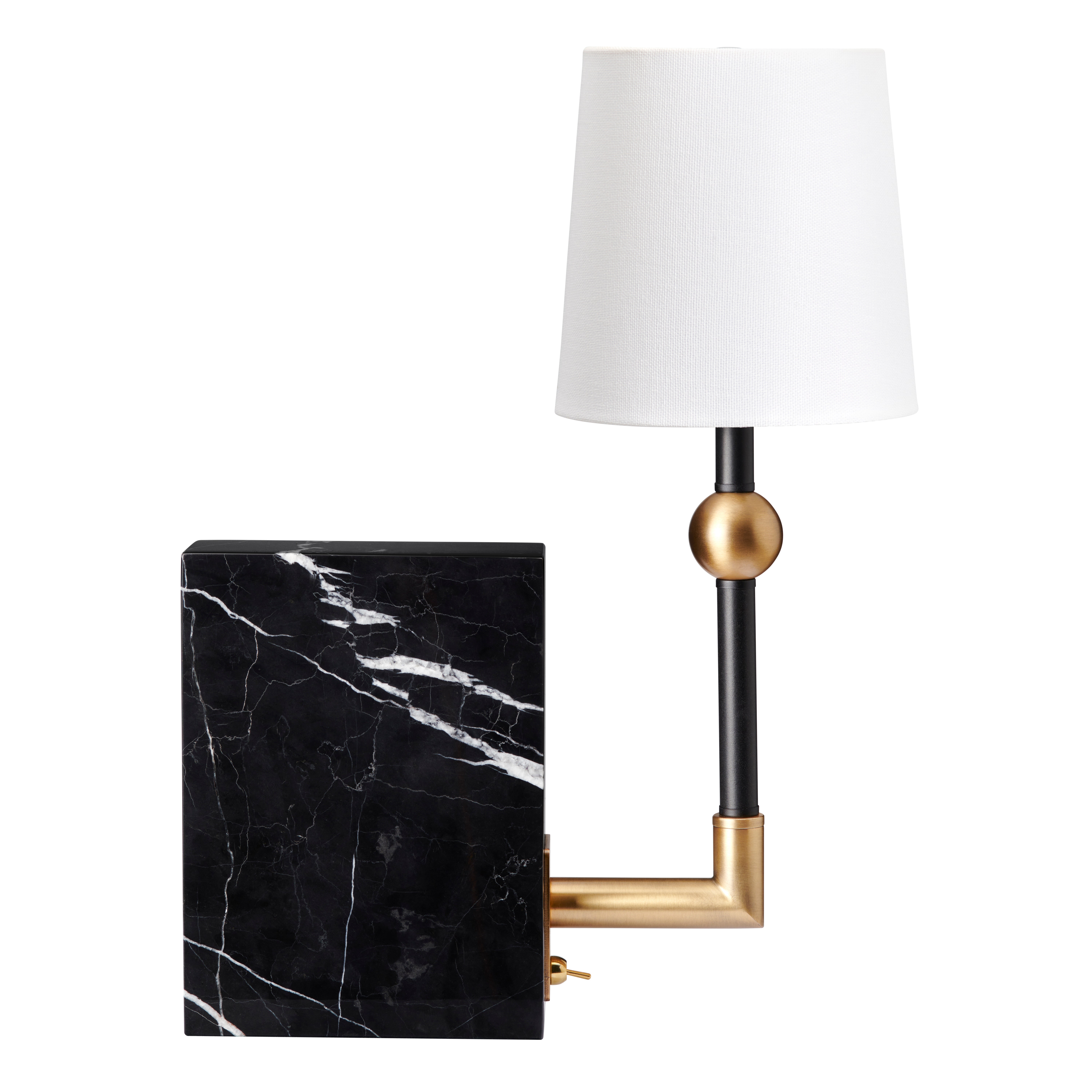 Crestview Black Orwell Task Lamp