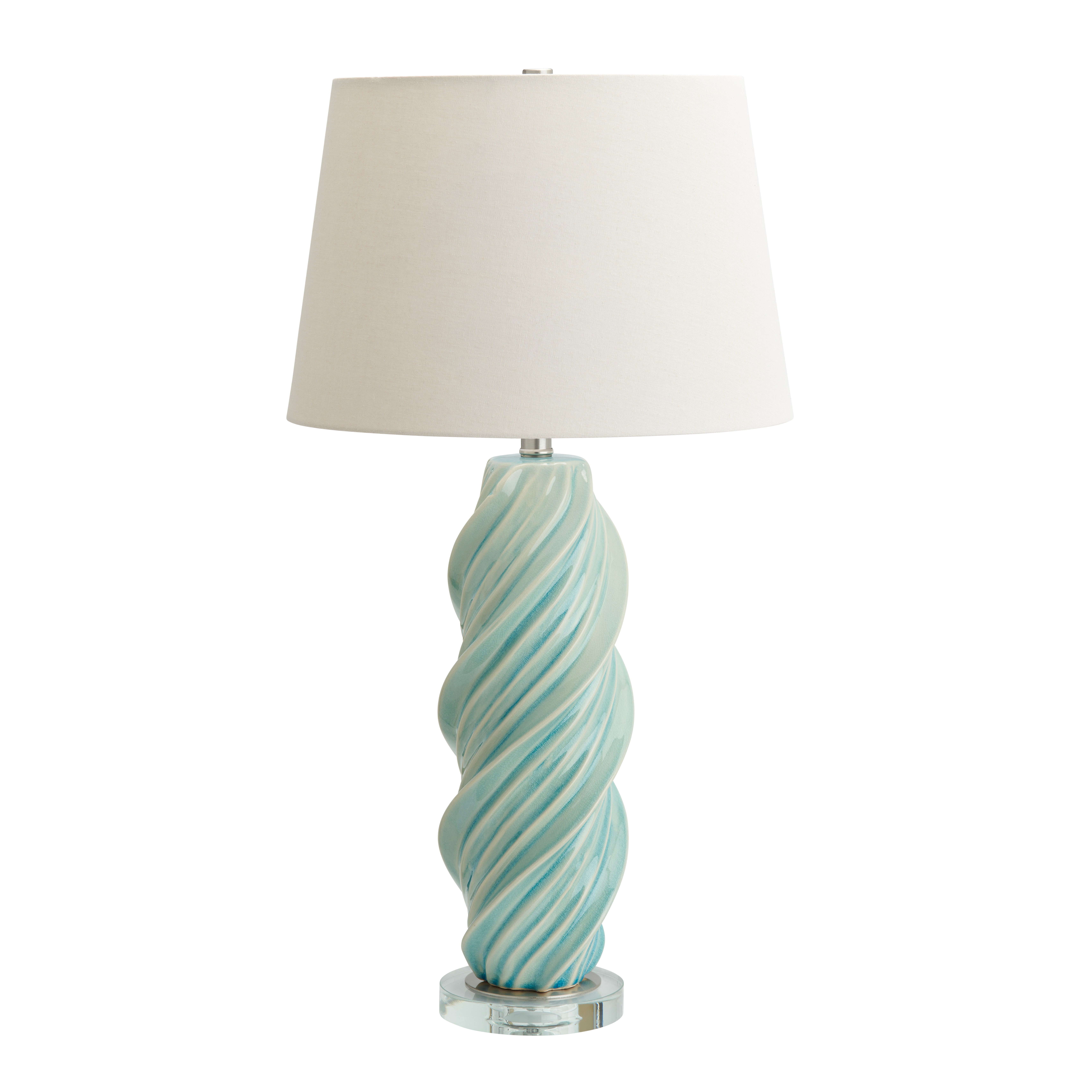 Crestview Blue Amira Table Lamps