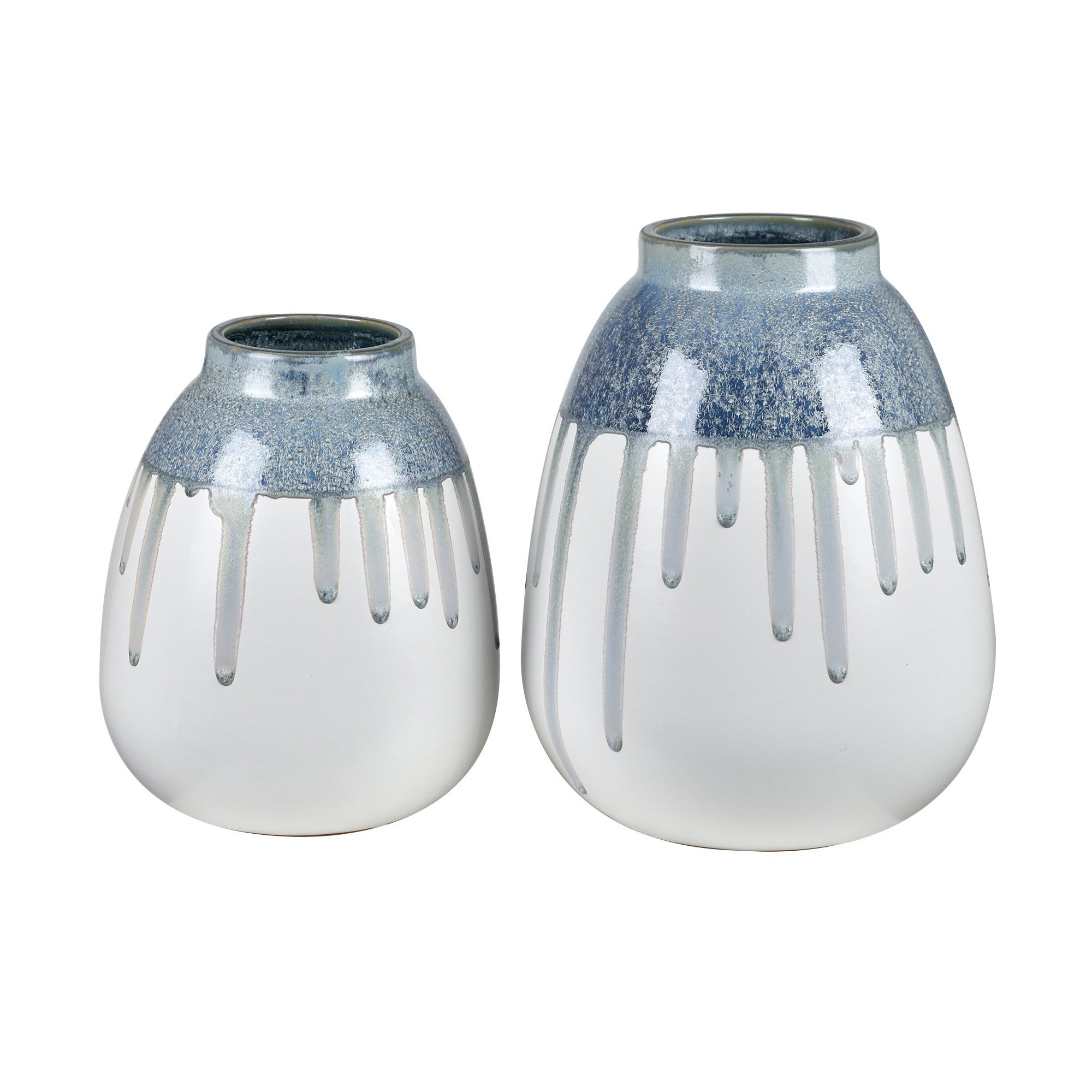 Crestview Blue Cluett Vases