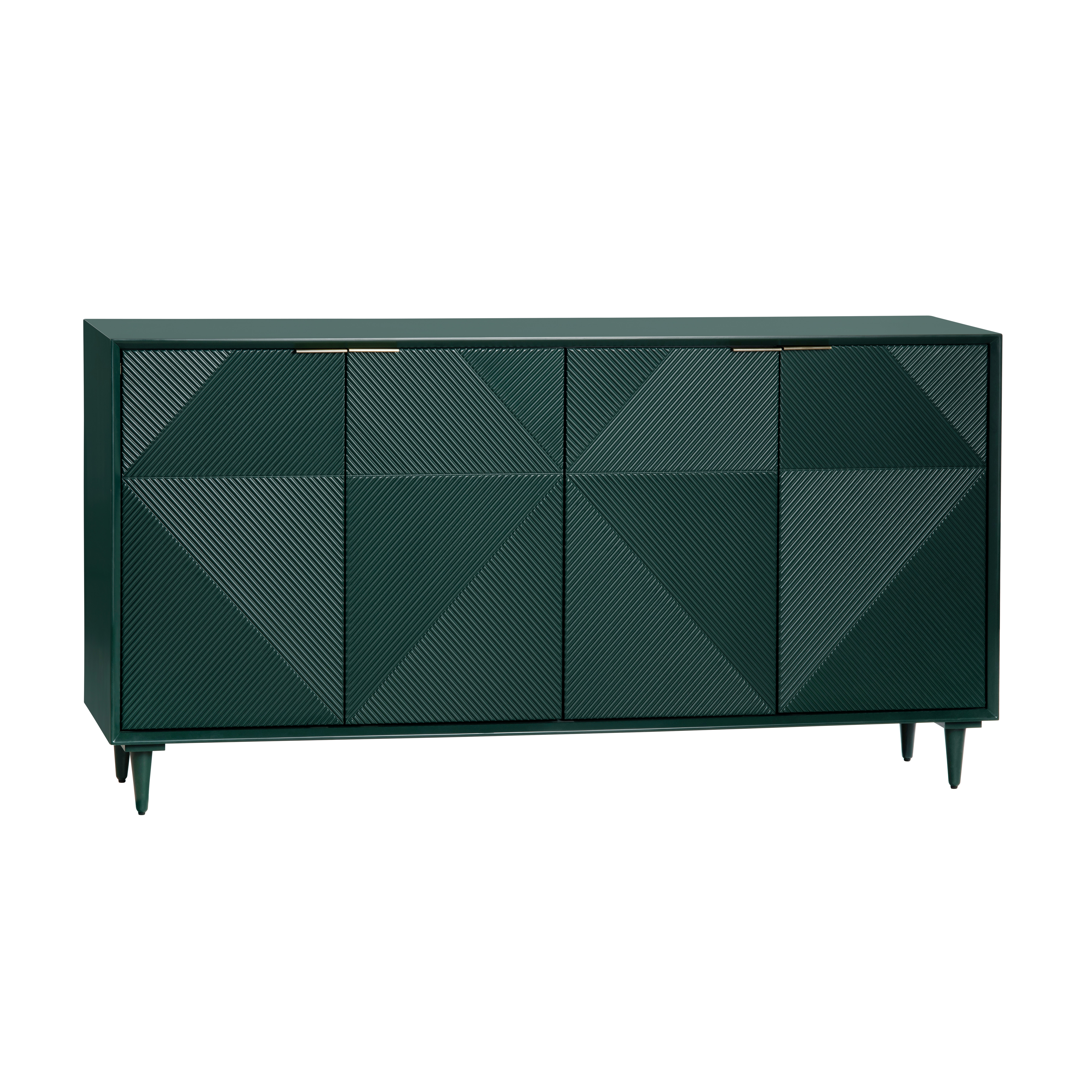 Crestview Evergreen Four Door Sideboard