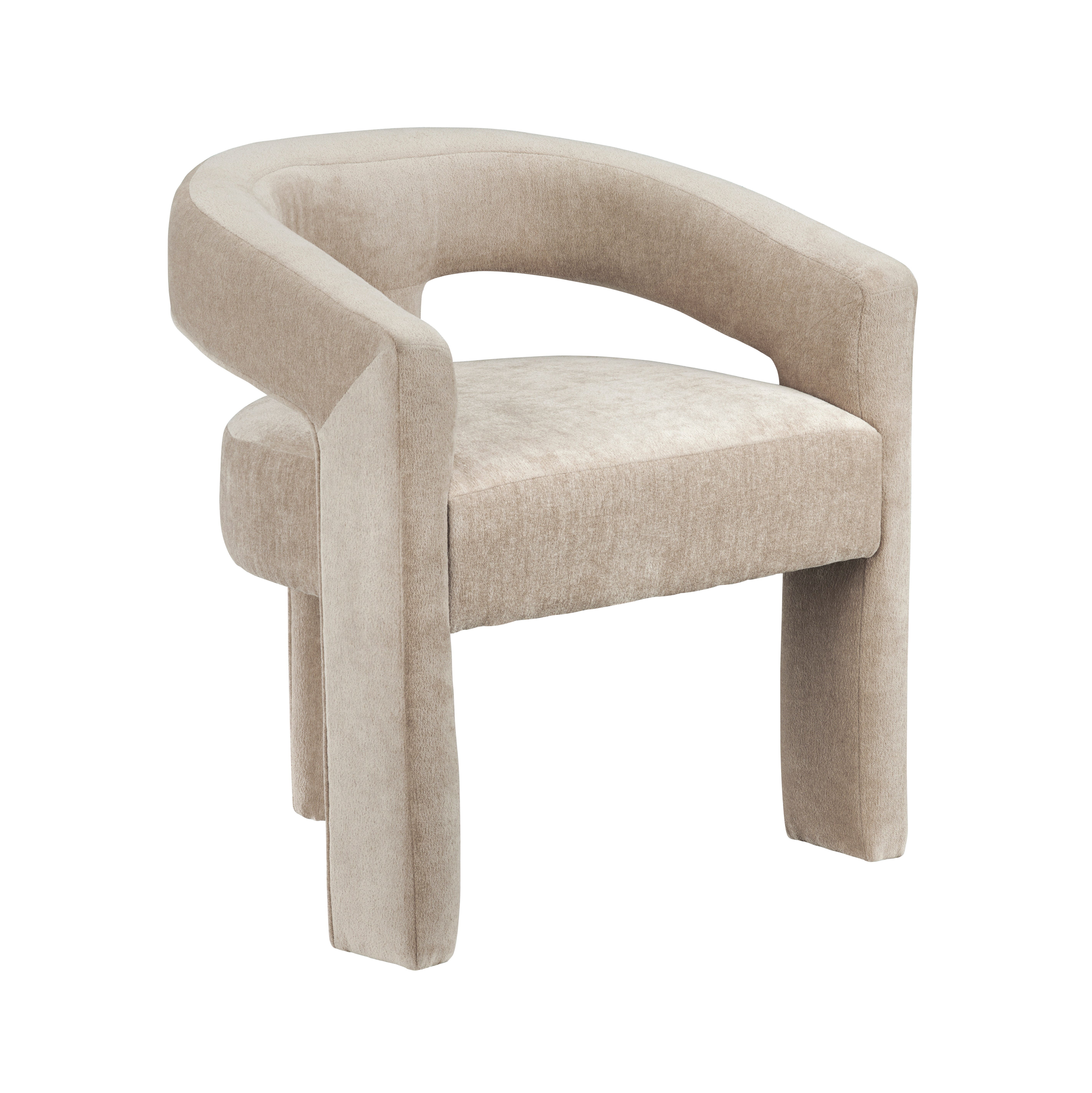 Crestview Florence Dining Chair Champagne