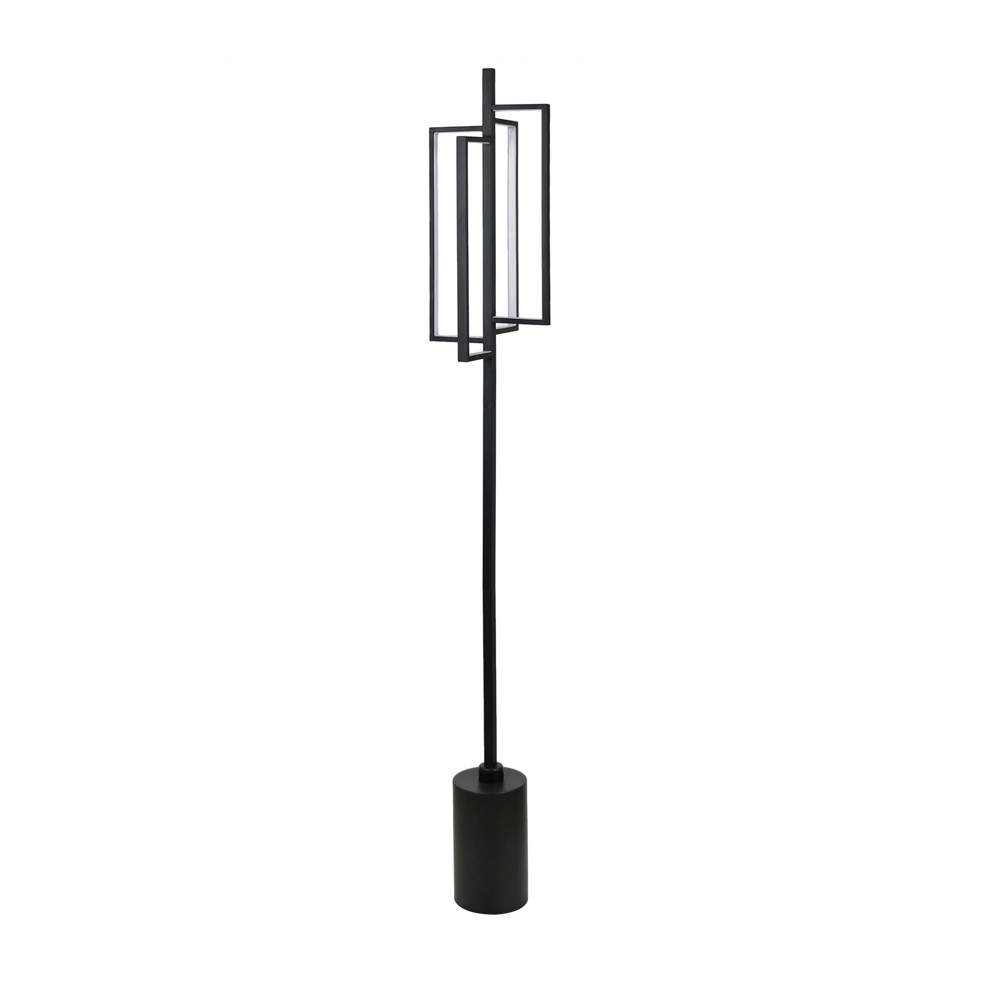 Crestview Geometrix Floor Lamp