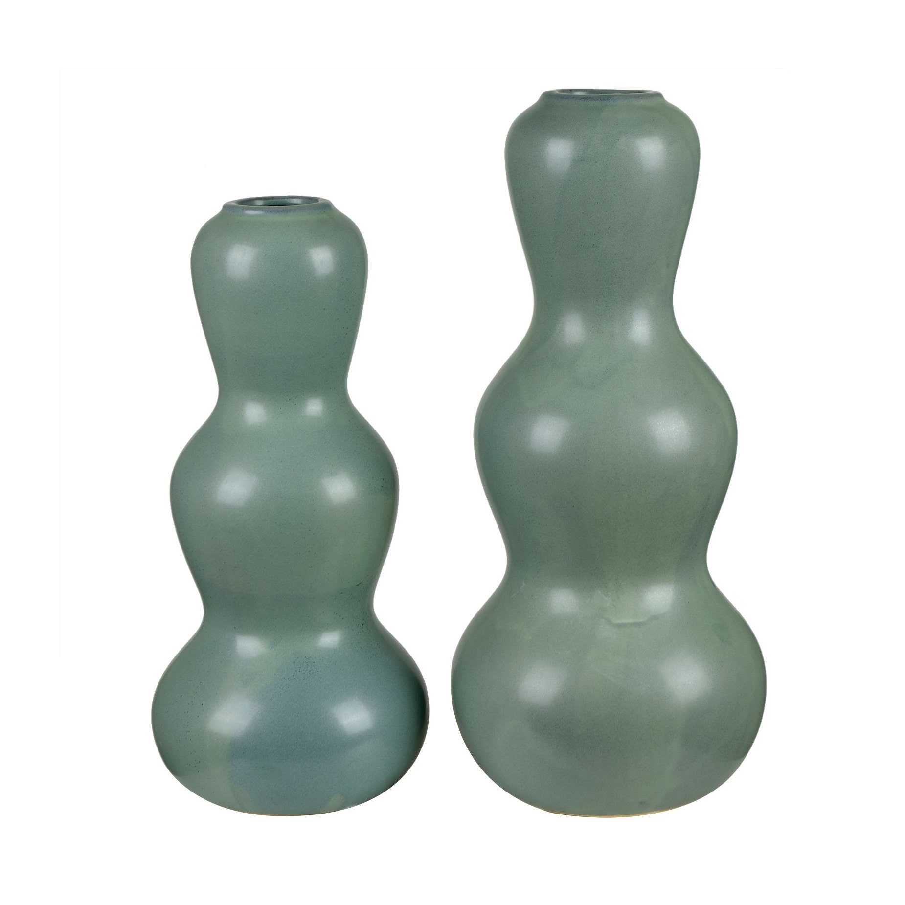 Crestview Green Ardell Vases