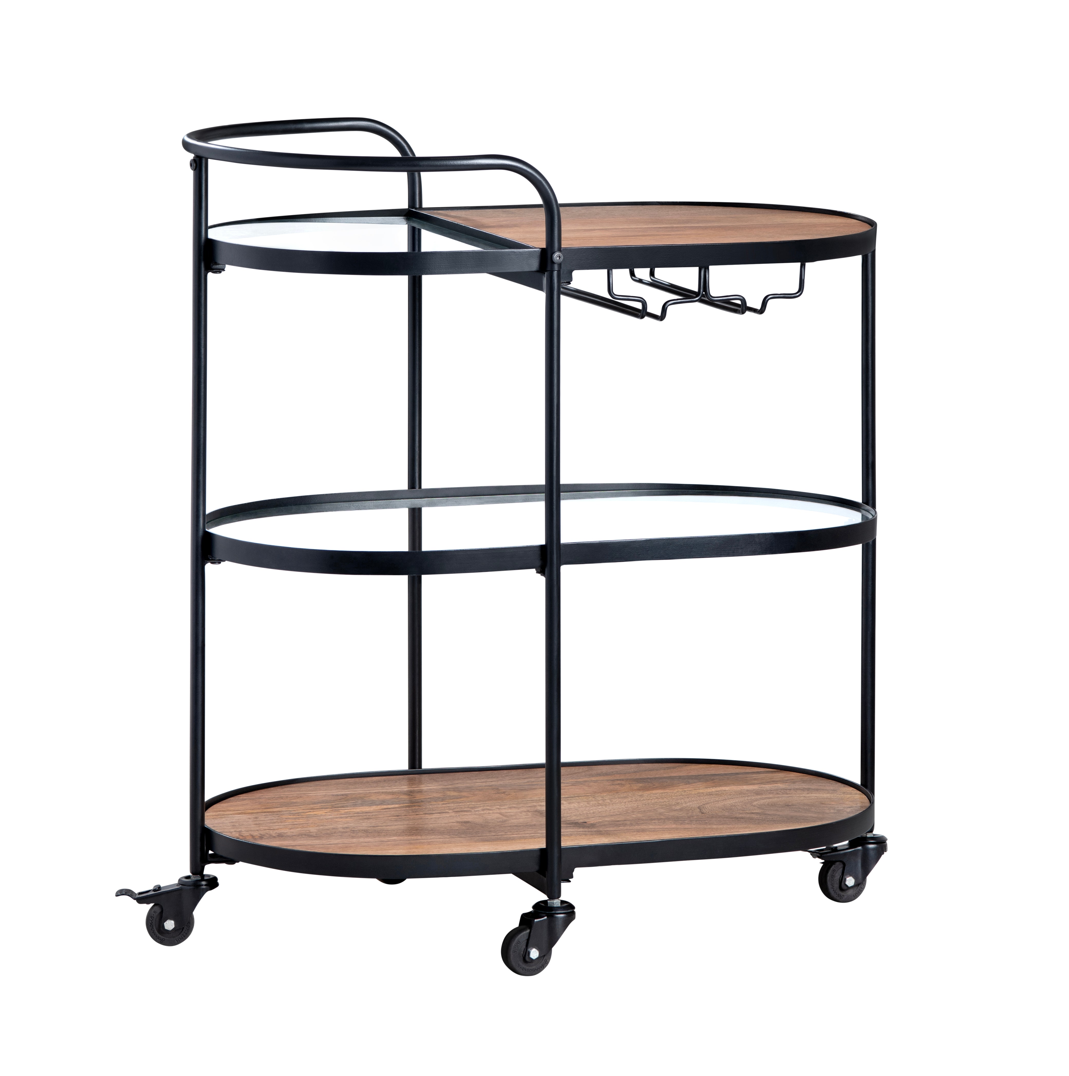 Crestview Jaxon Bar Cart