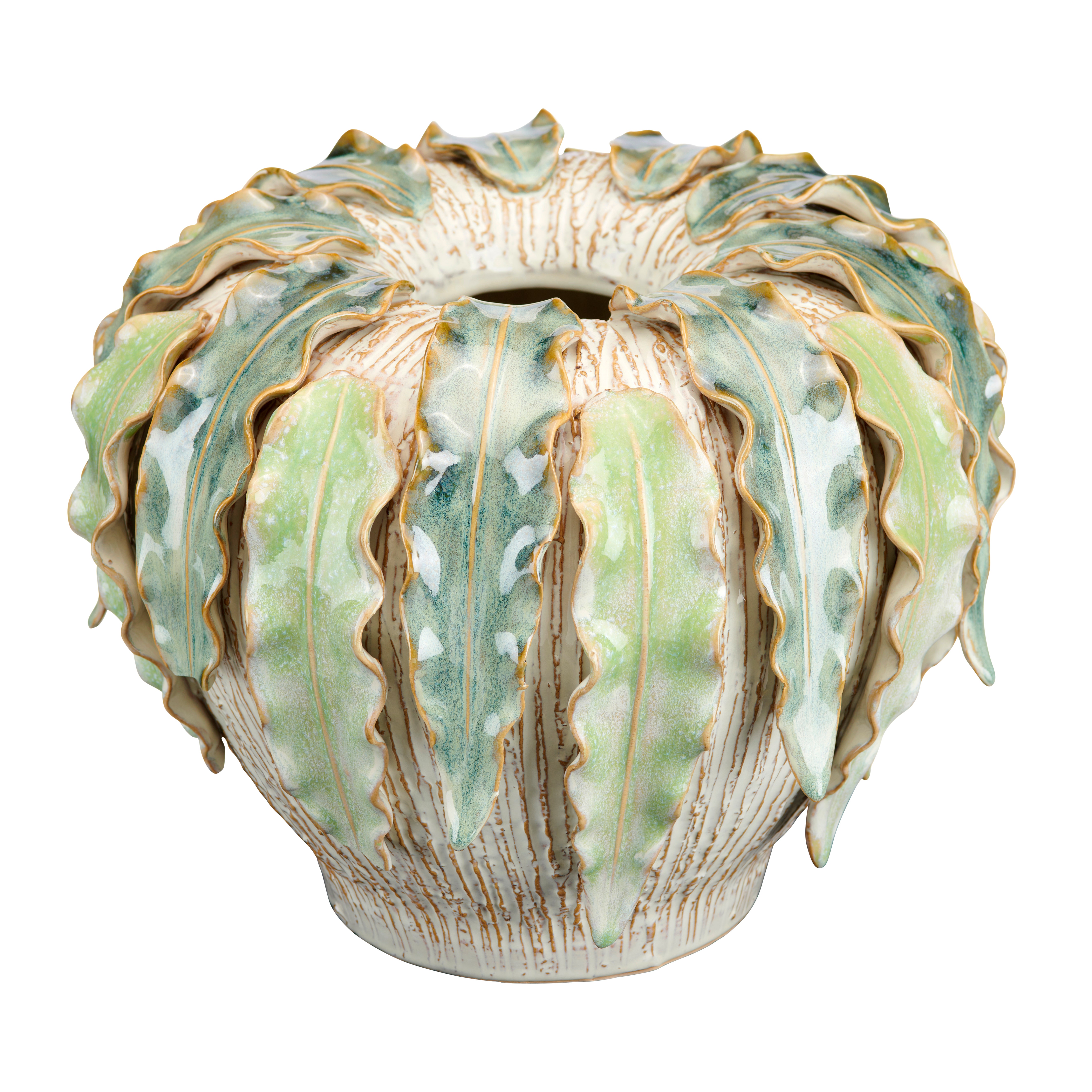 Crestview Large Fern Hollow Vases