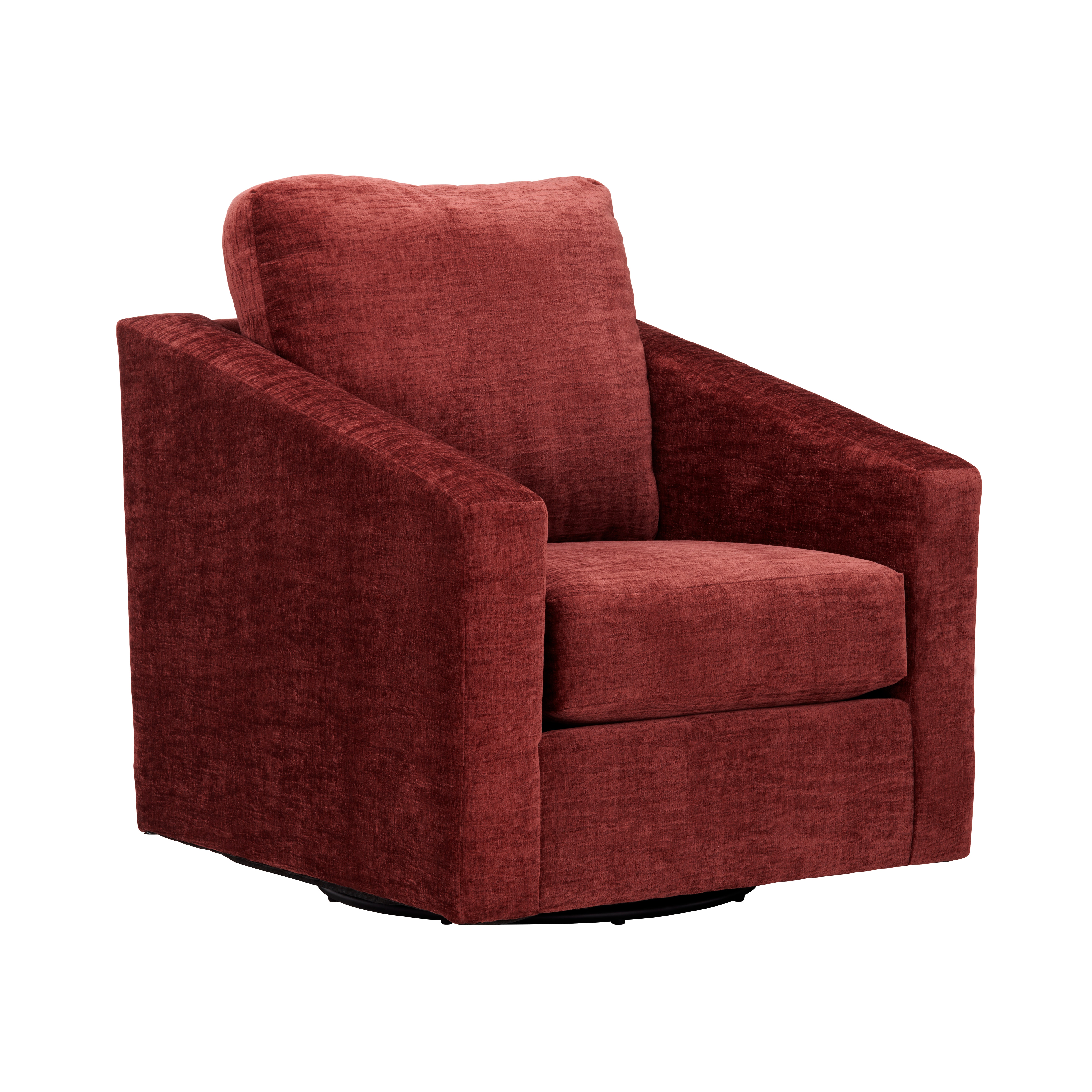 Crestview Mulberry Swivel Chair