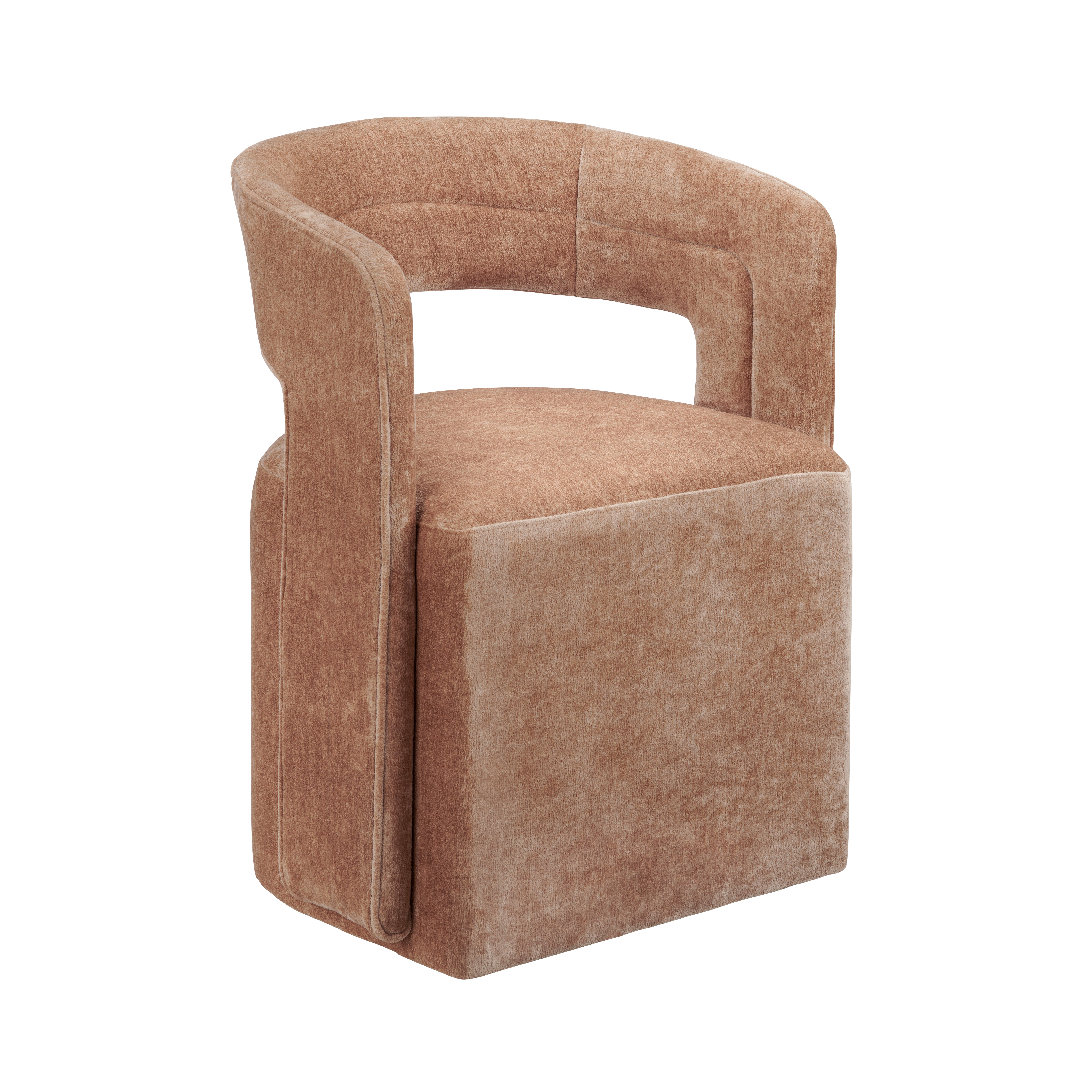 Crestview Napa Dining Chair Dusty Rose