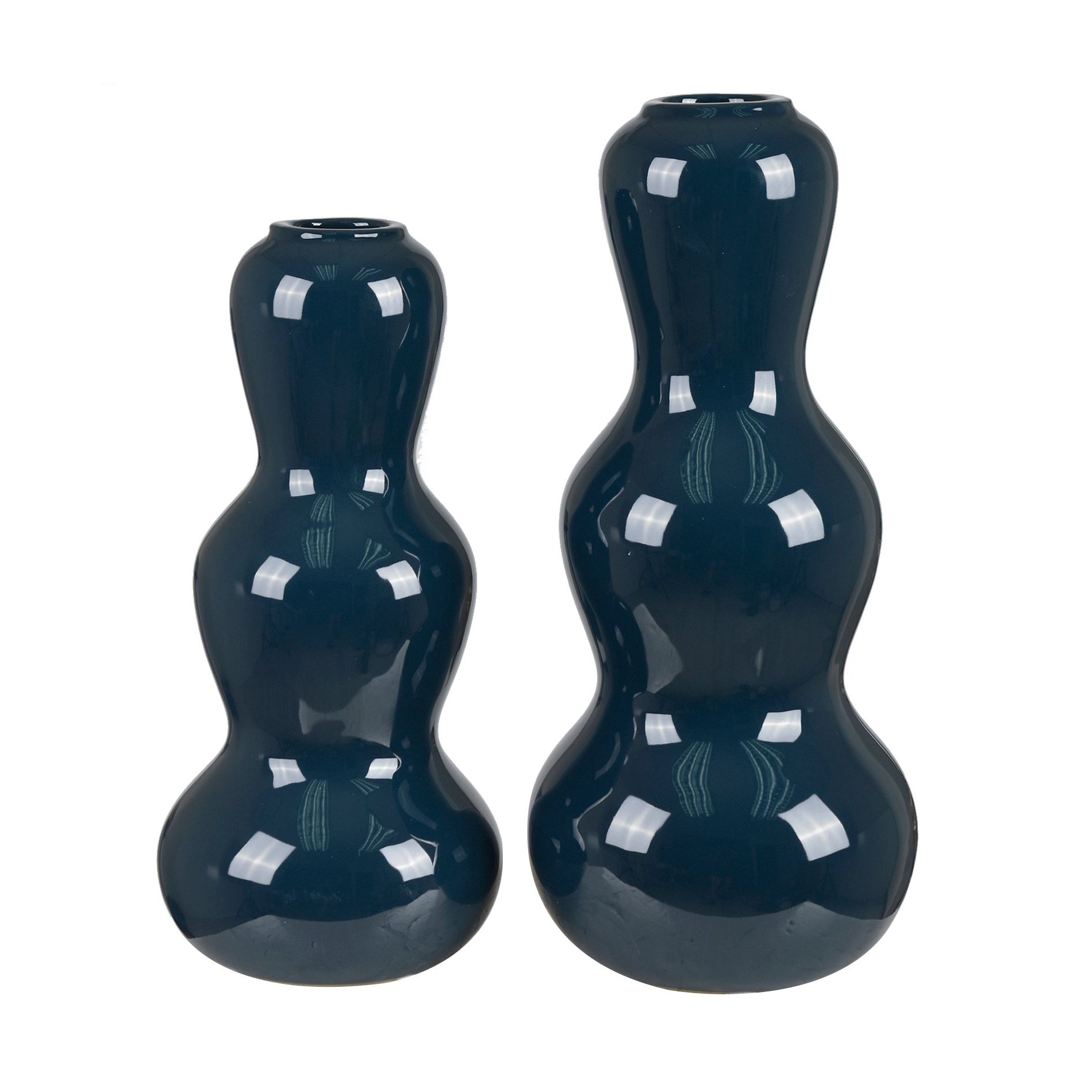 Crestview Navy Ardell Vases