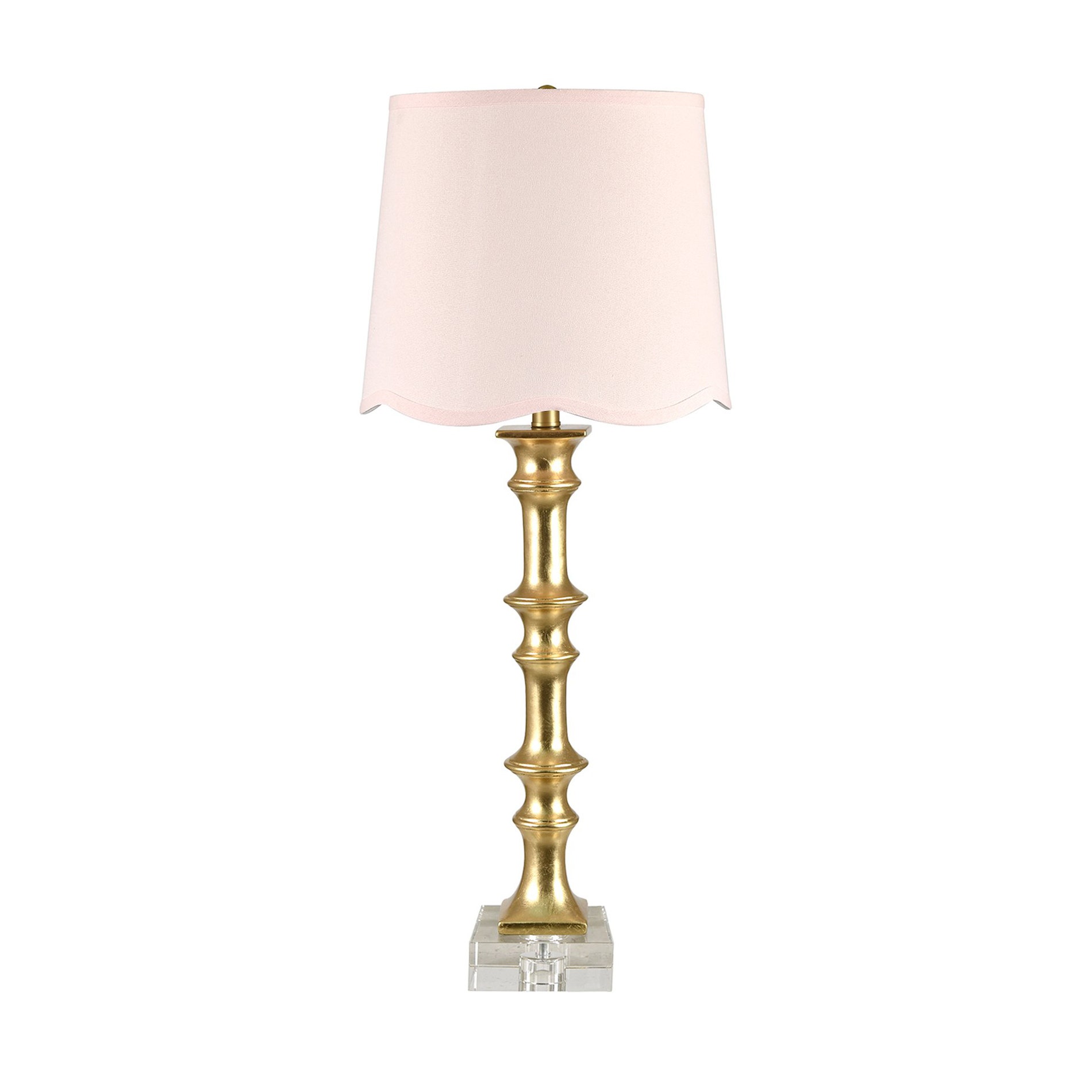 Crestview Pink Romy Table Lamp