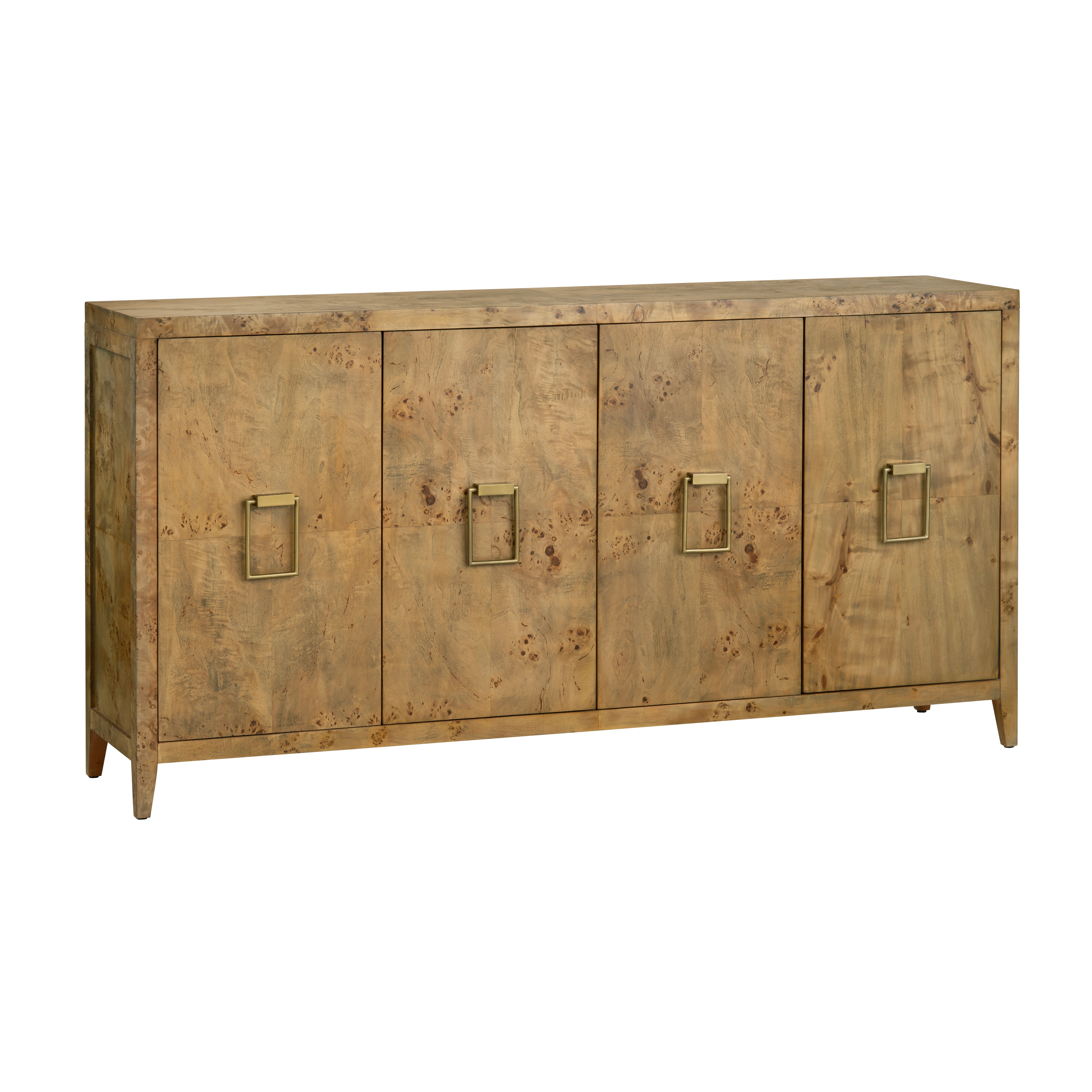 Crestview Richmond Mappa Burl Sideboard