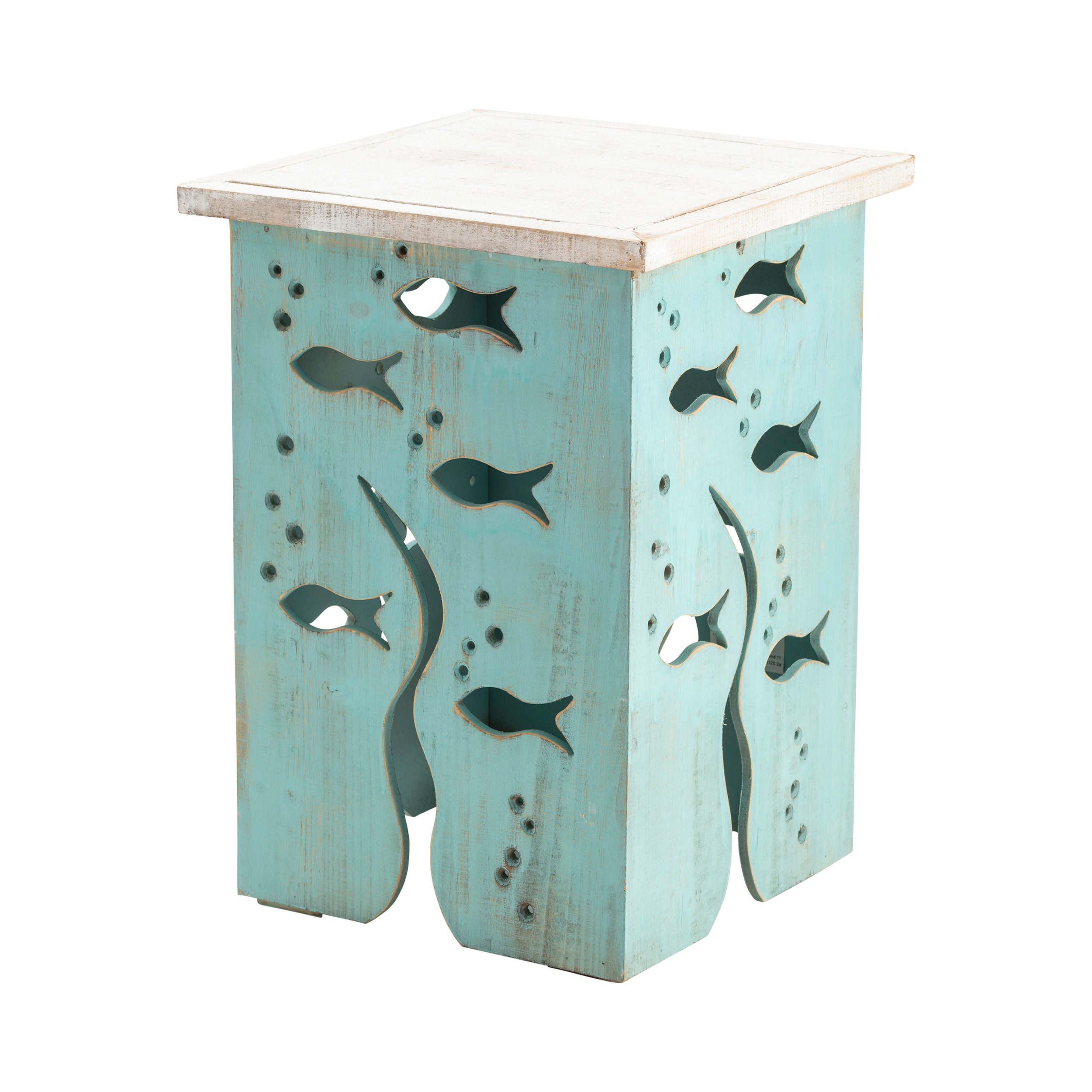 Crestview Seafoam Accent Table