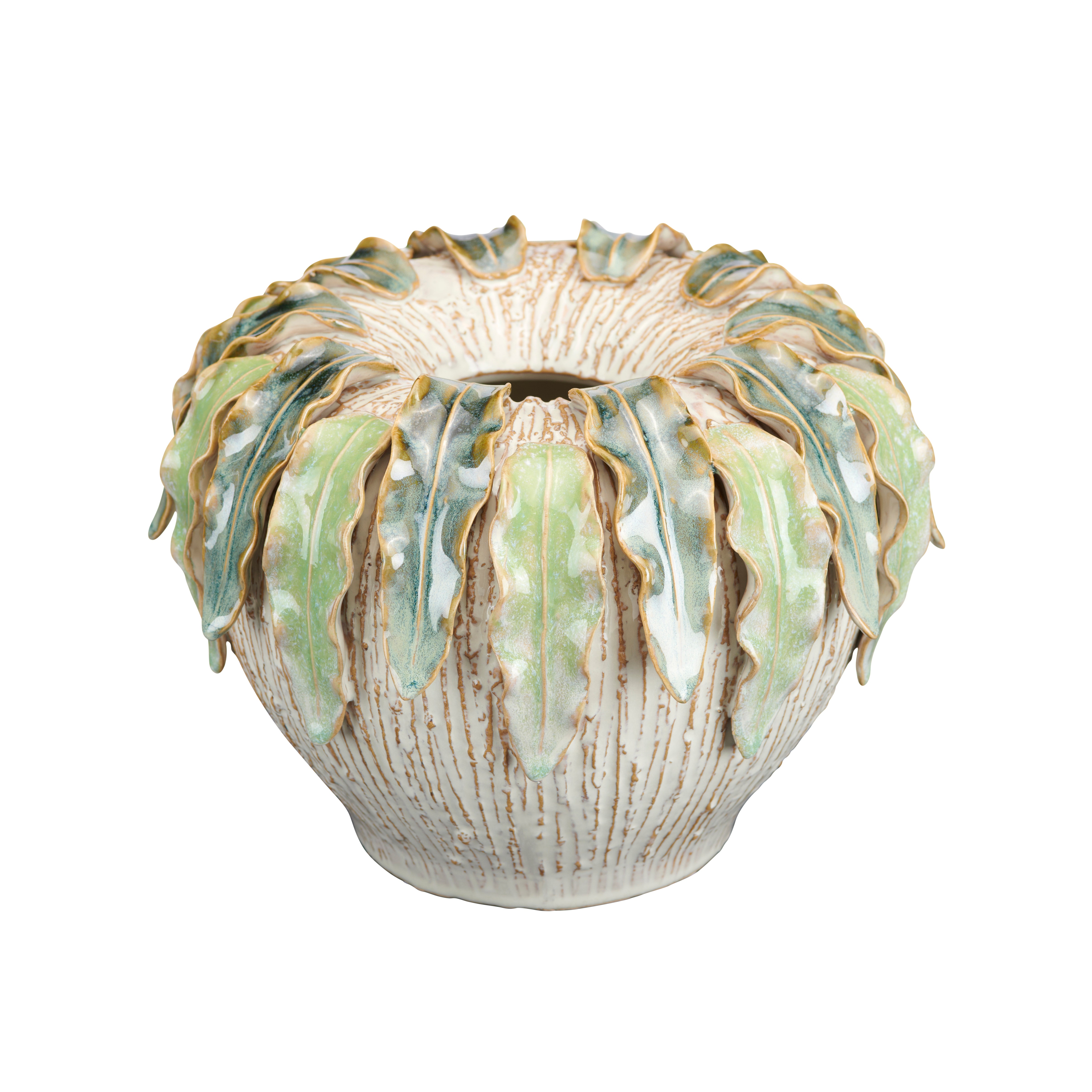 Crestview Small Fern Hollow Vases