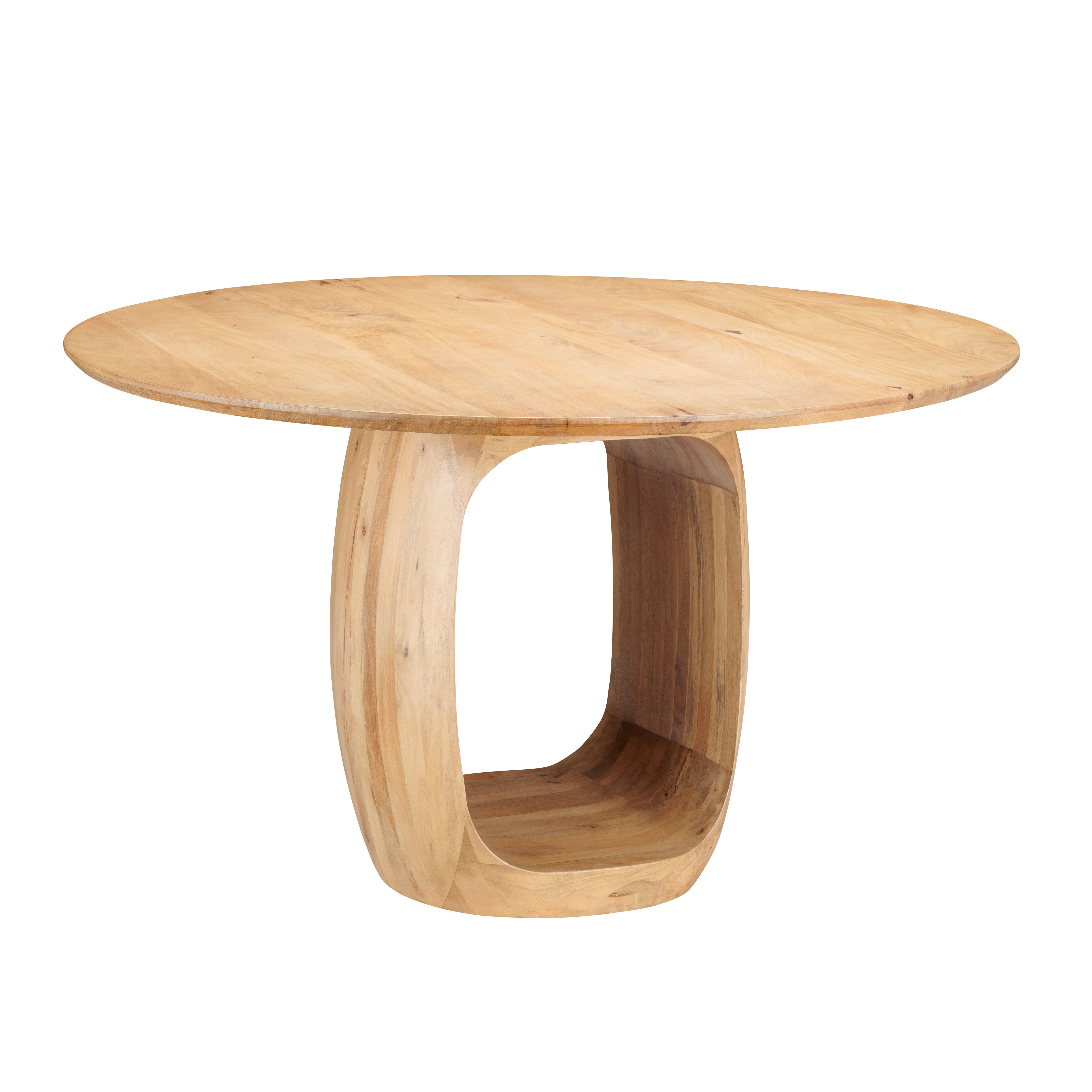 Crestview Sonora Solid Wood Tan Dining Table