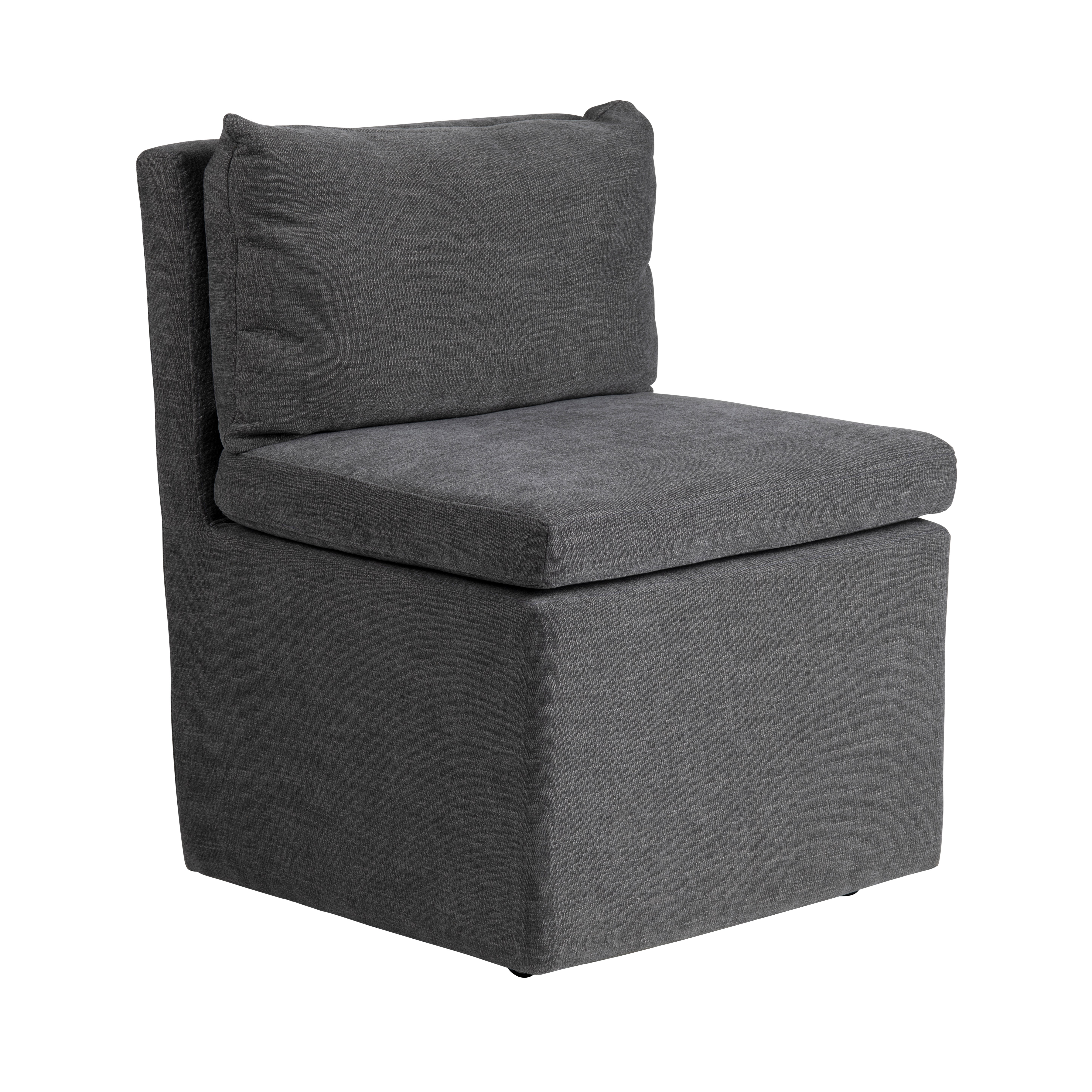 Crestview Taylor Charcoal Dining Chair