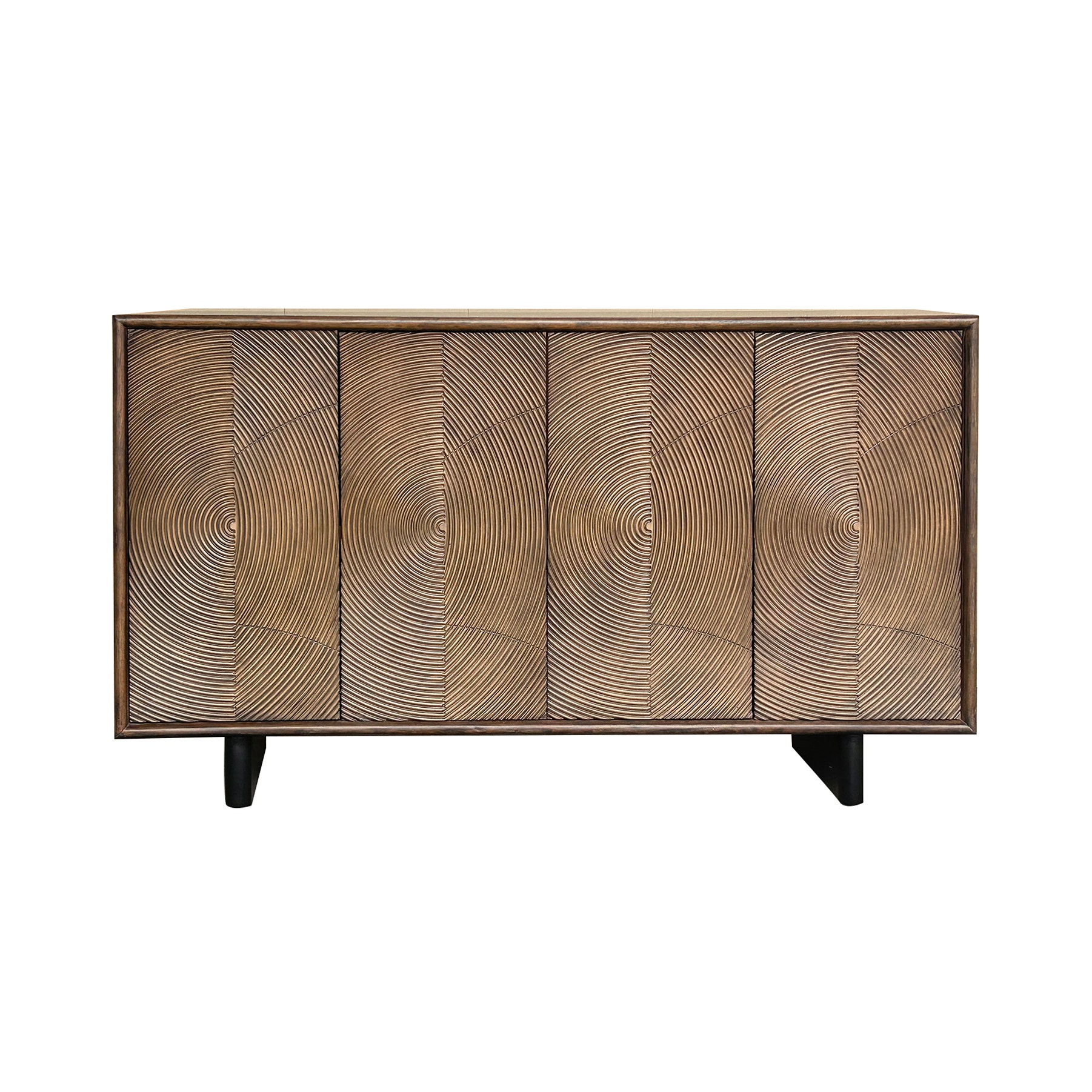 Crestview Vincent Four Door Sideboard