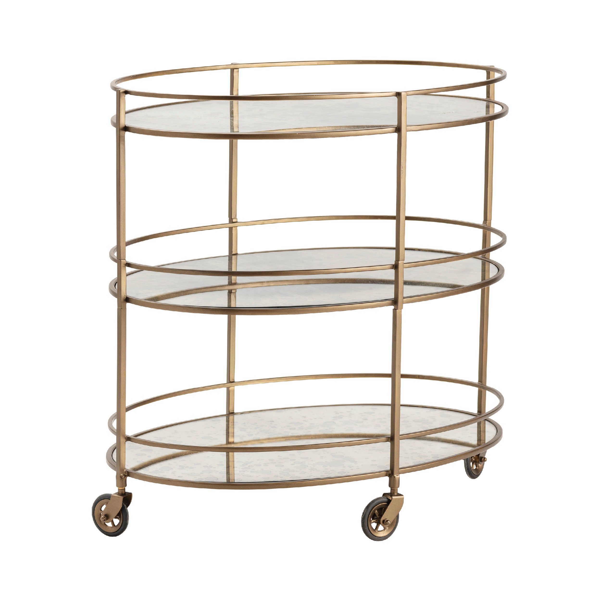 Crestview Waterford Bar Cart
