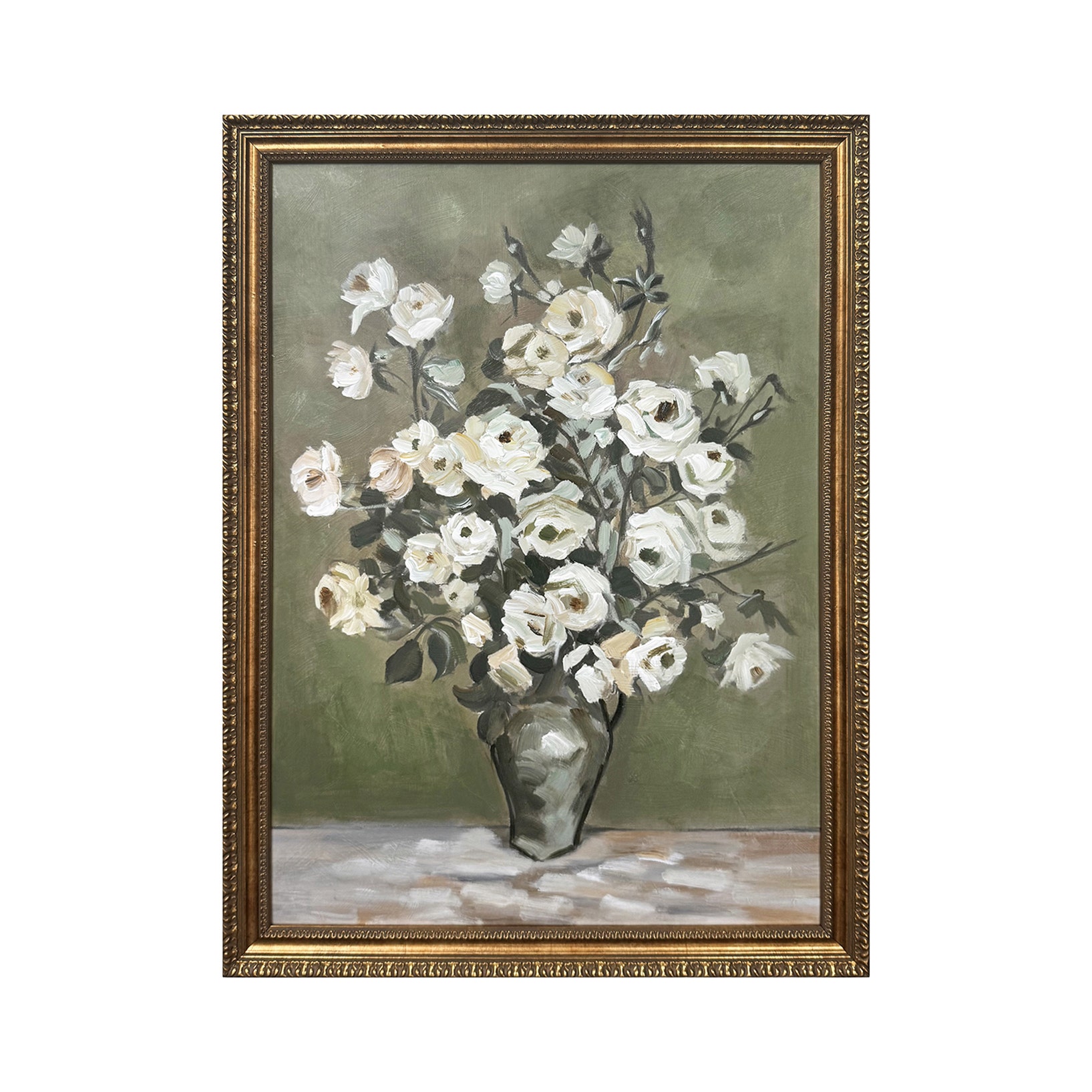 Crestview White Blooms