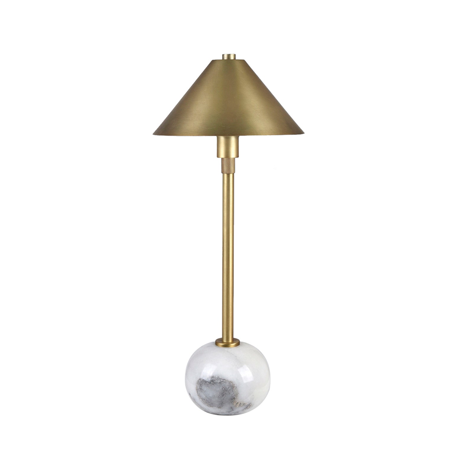 Crestview White Maryn Extendable Buffet Lamp