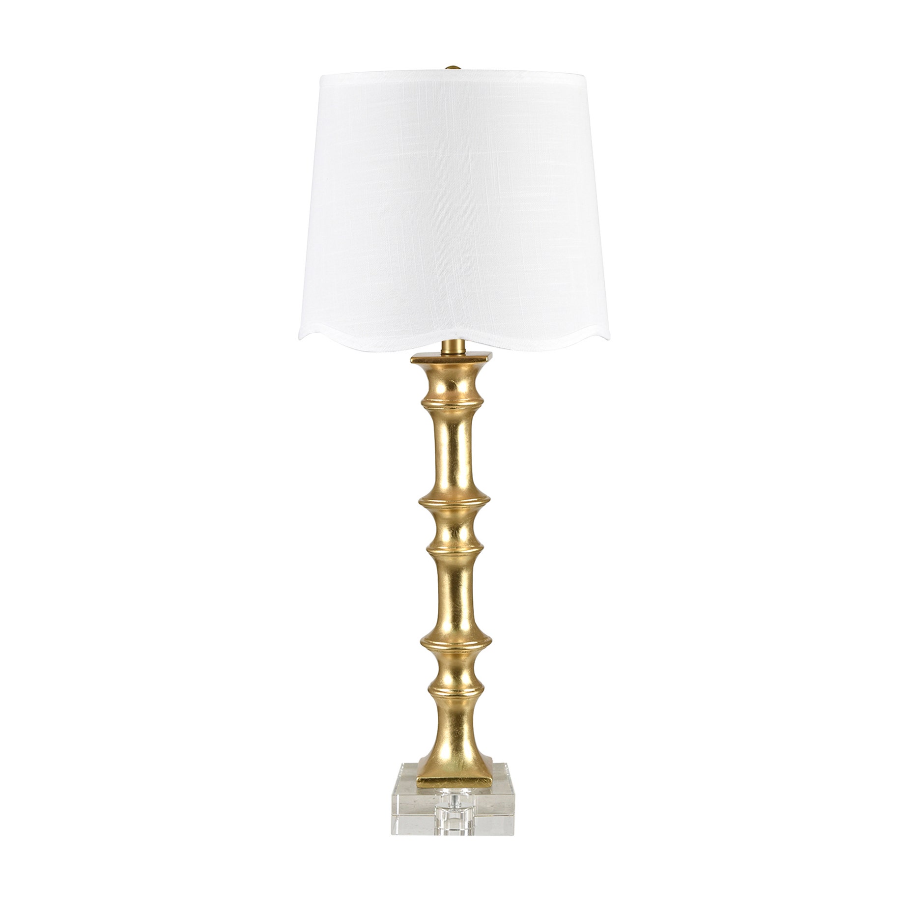 Crestview White Romy Table Lamp