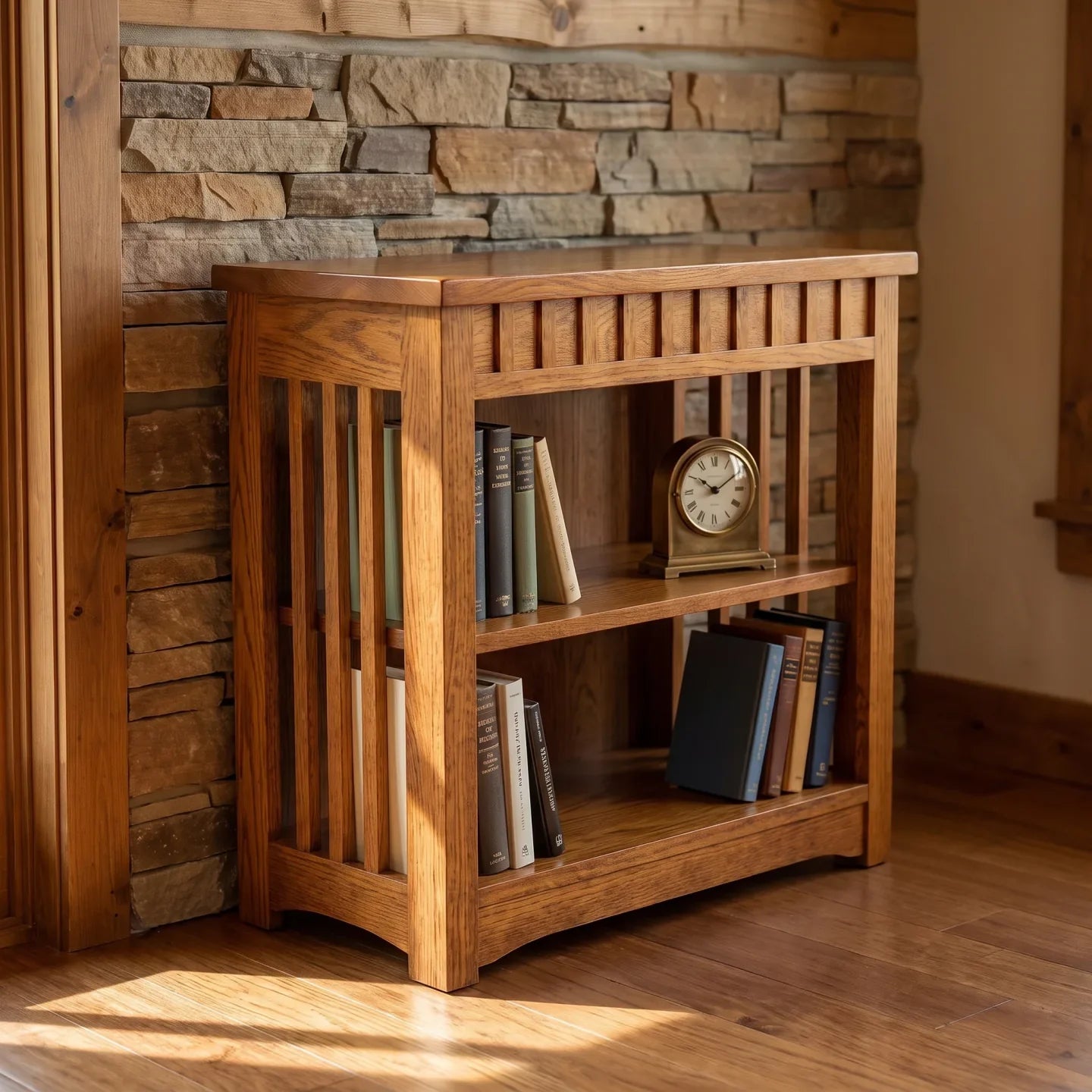 Trend Manor 30 Bookcase Solid Oak 1045