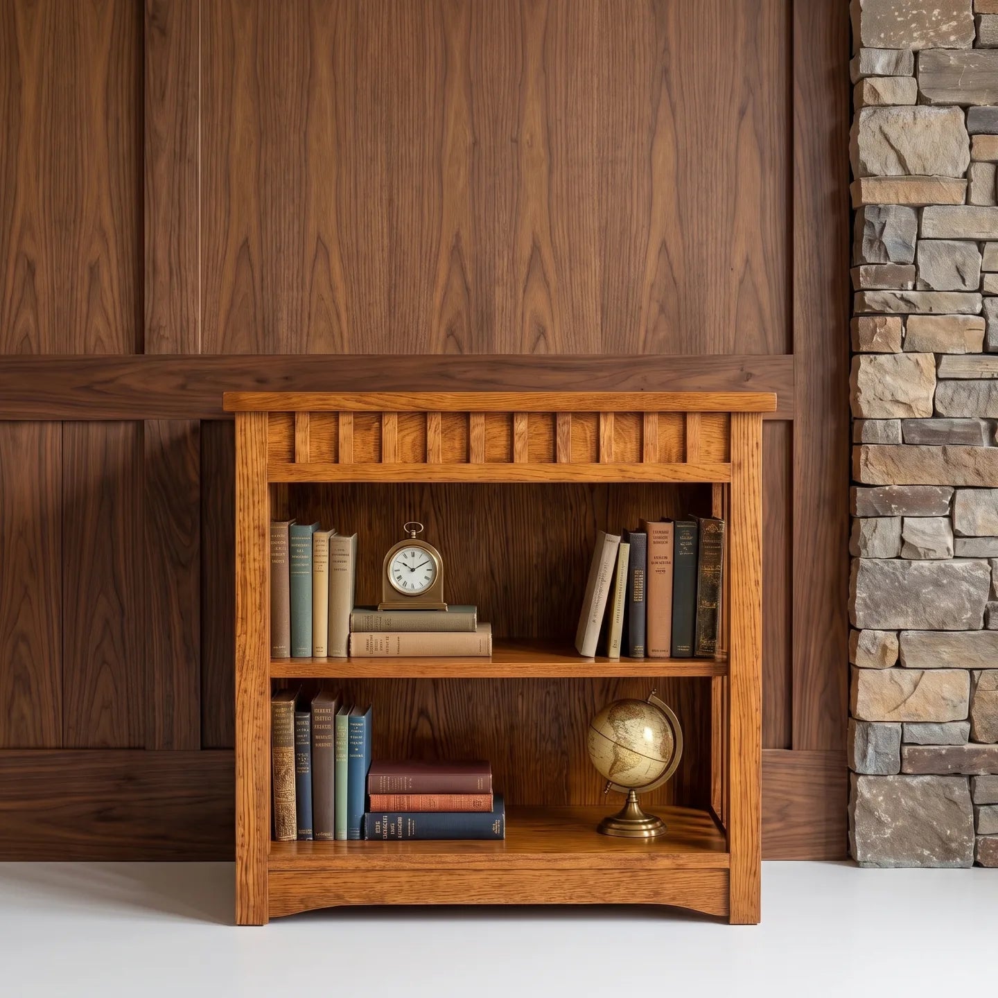 Trend Manor 30 Bookcase Solid Oak 1045
