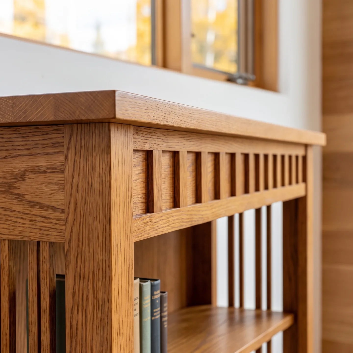Trend Manor 38 Bookcase Solid Oak 1043