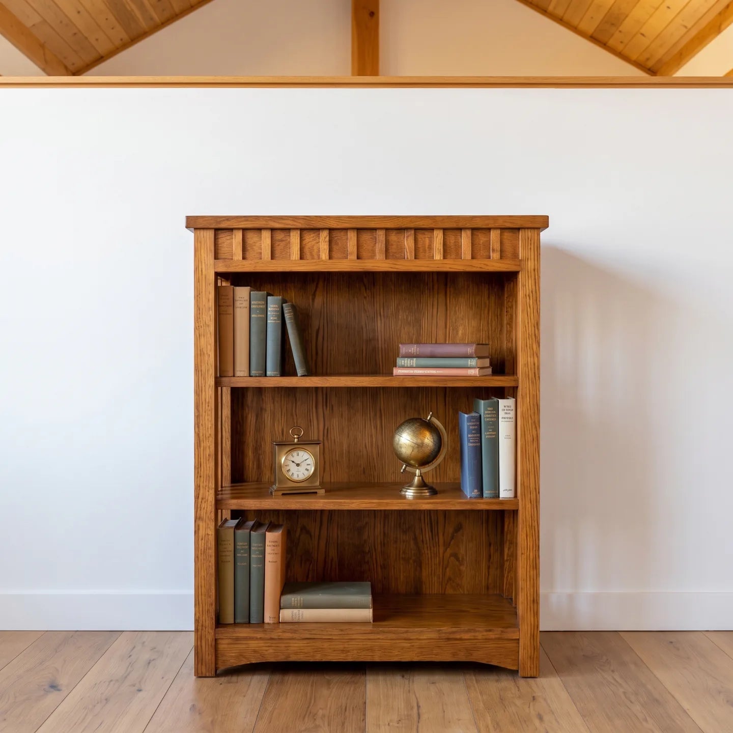 Trend Manor 38 Bookcase Solid Oak 1043
