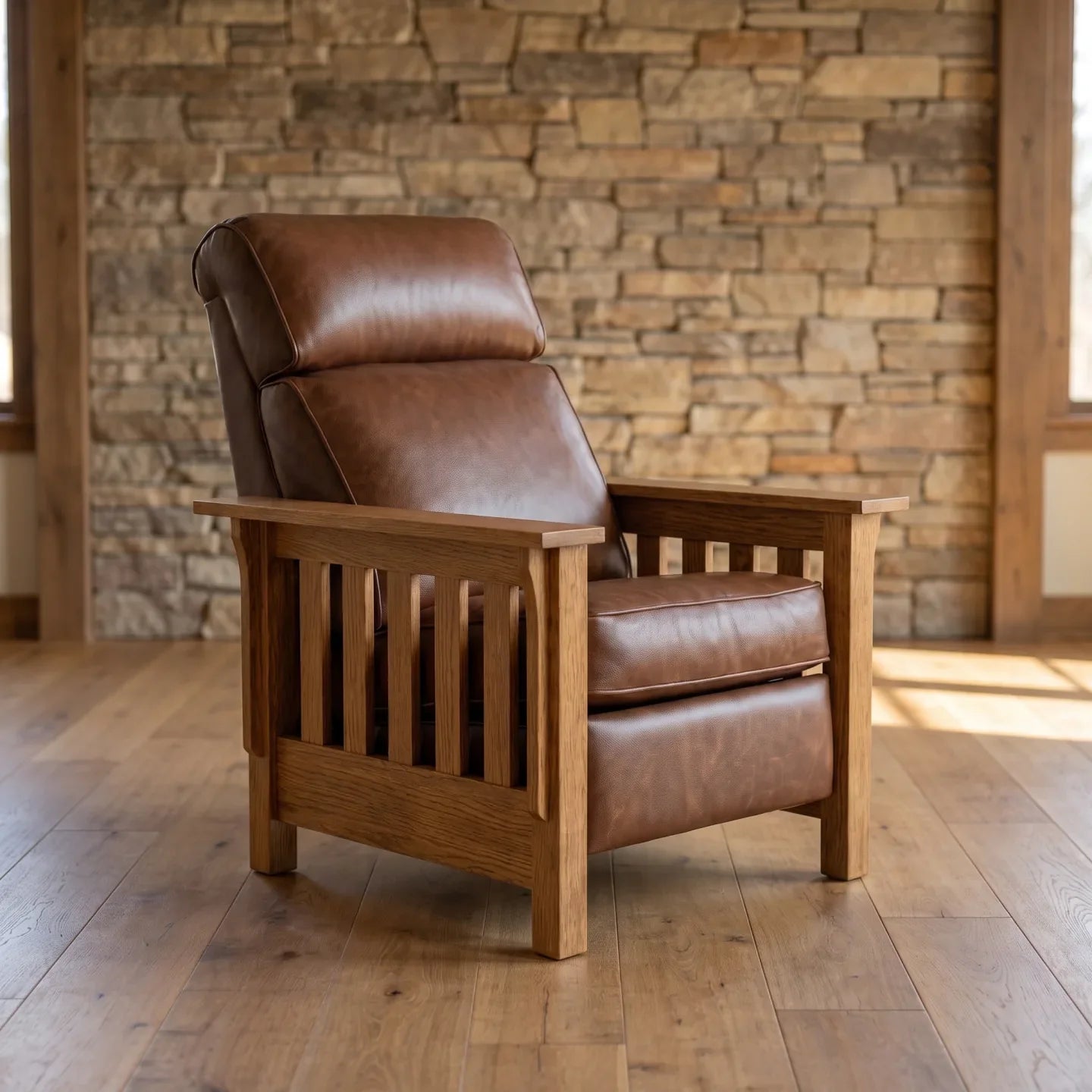 Trend Manor Farmhouse Recliner 2