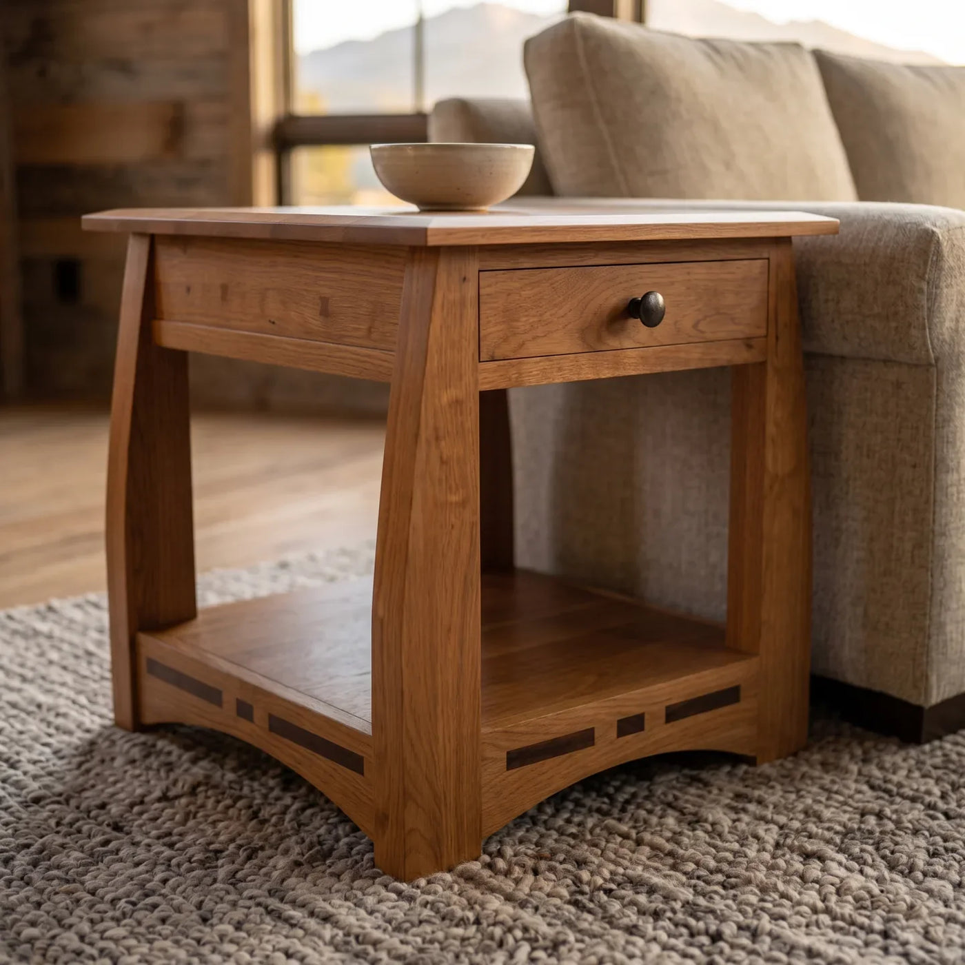 Trend Manor Inlay End Table