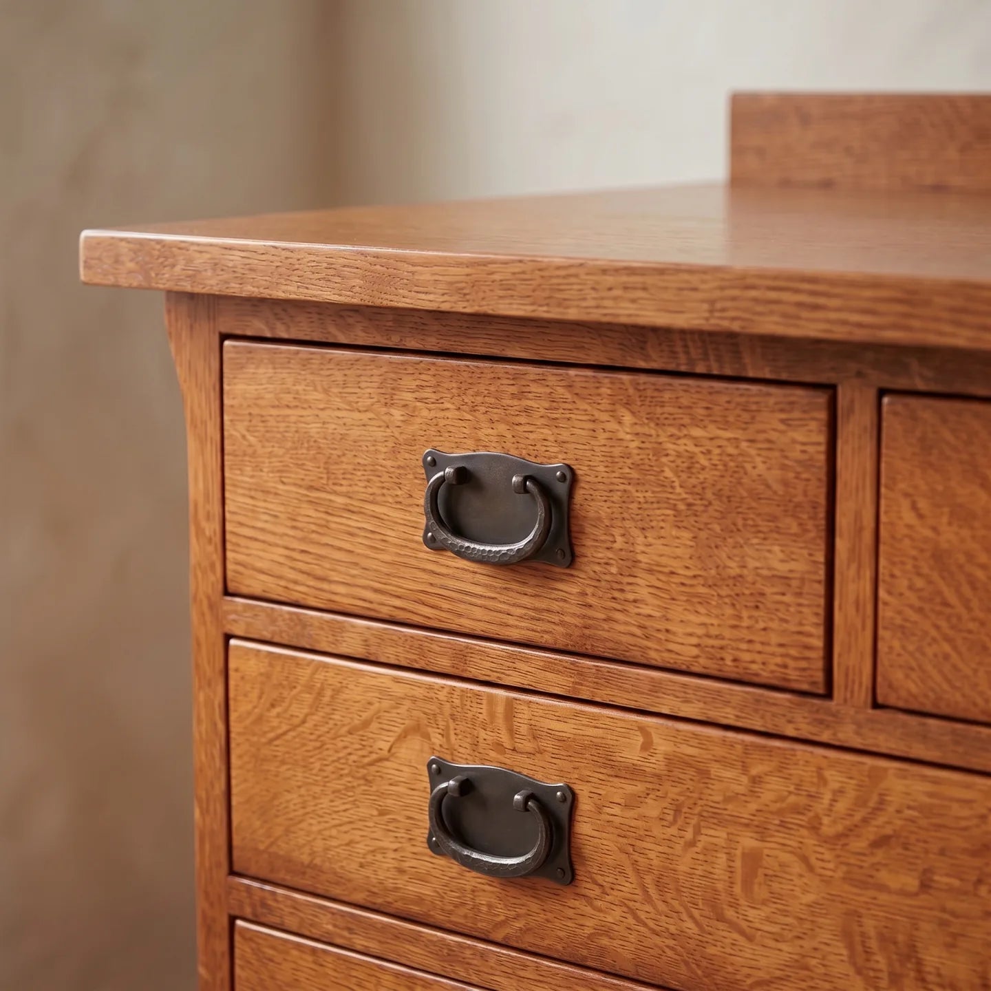 Trend Manor Solid Oak Ten Drawer Dresser Heirloom Quality With 7 Step Finish 3104
